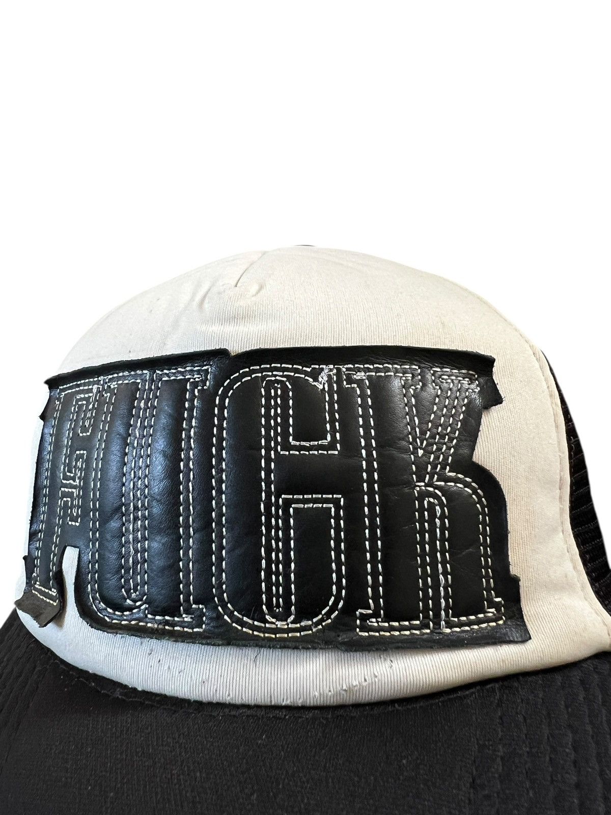 Number (N)ine SS2006 Number (N)ine ‘Fuck” Trucker Hat Size ONE SIZE - 7 Thumbnail