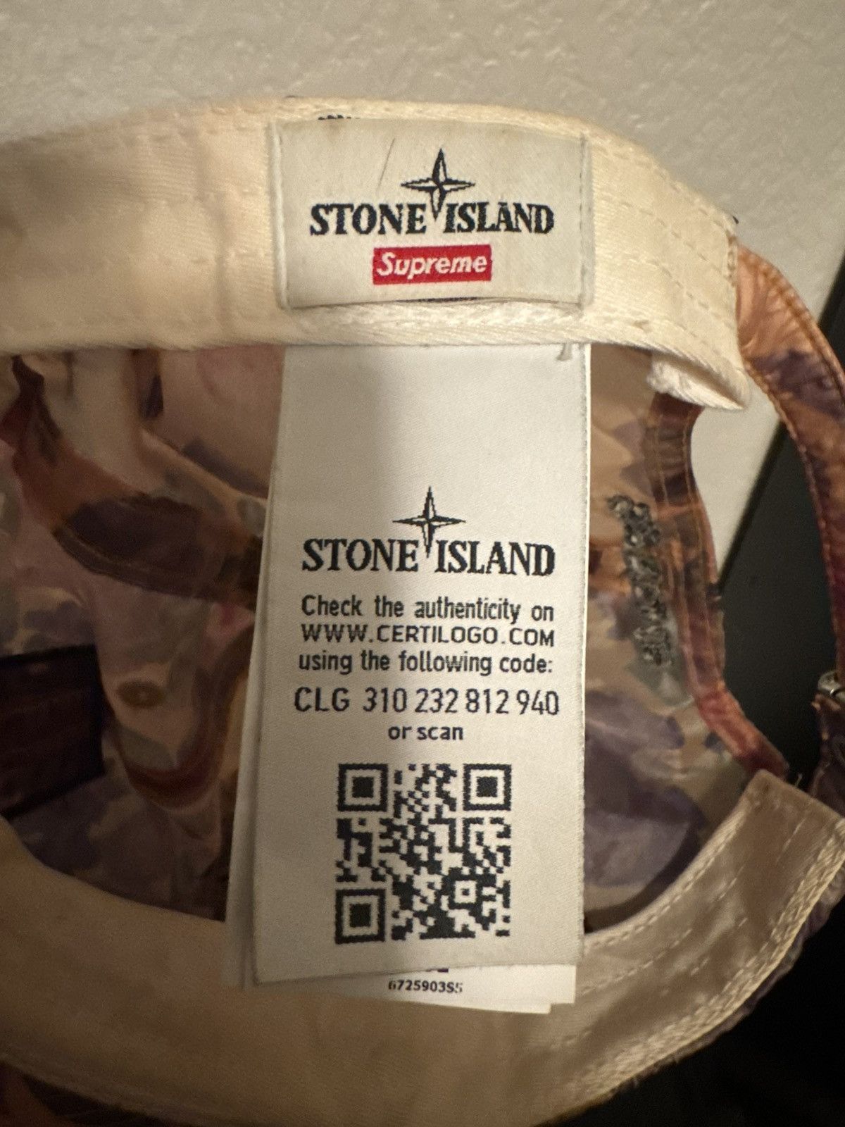 Stone Island × Supreme Stone island x supreme hat Size ONE SIZE - 3 Thumbnail