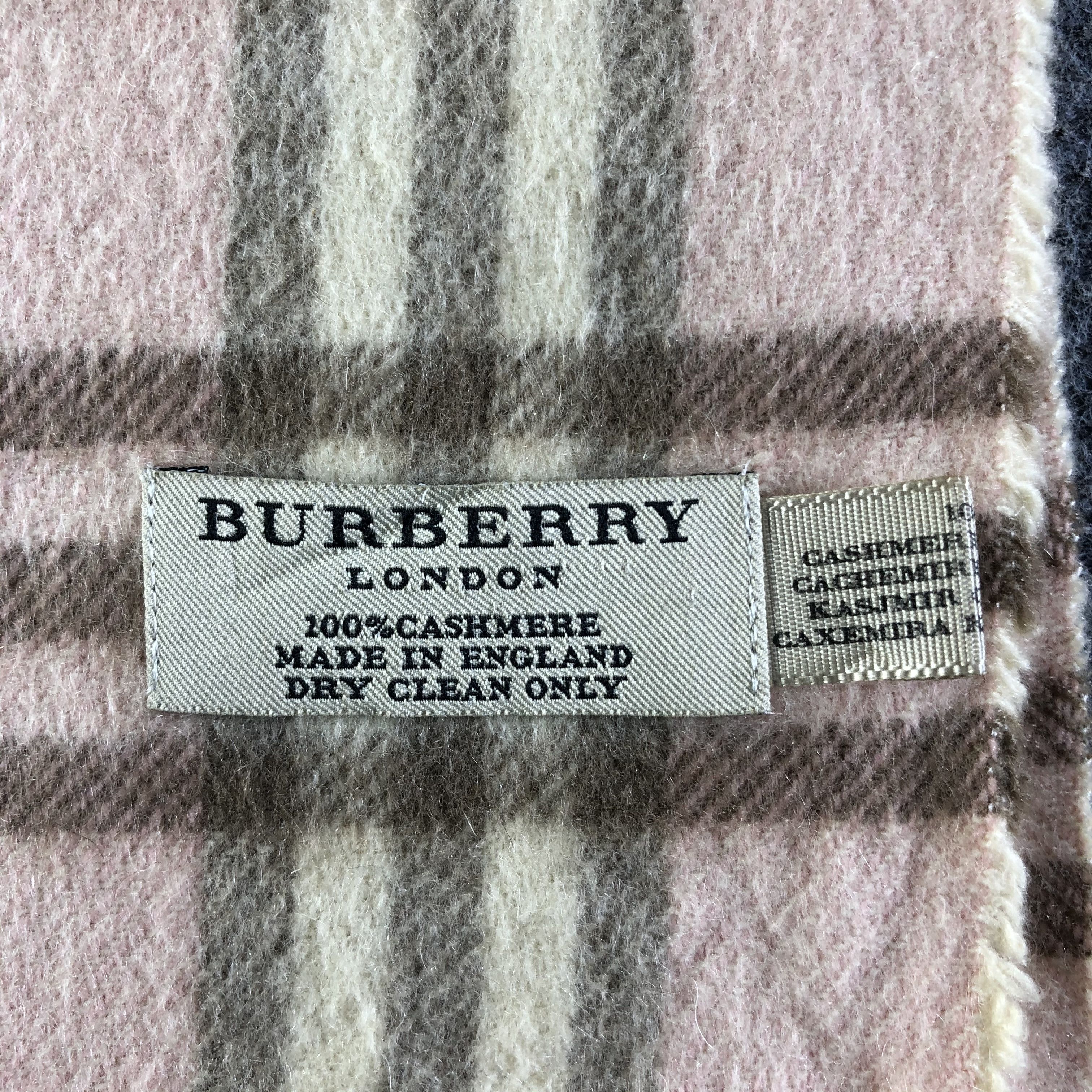 Burberry Burberry Cashmere Scarf / Muffler / Neckwear Size ONE SIZE - 2 Thumbnail