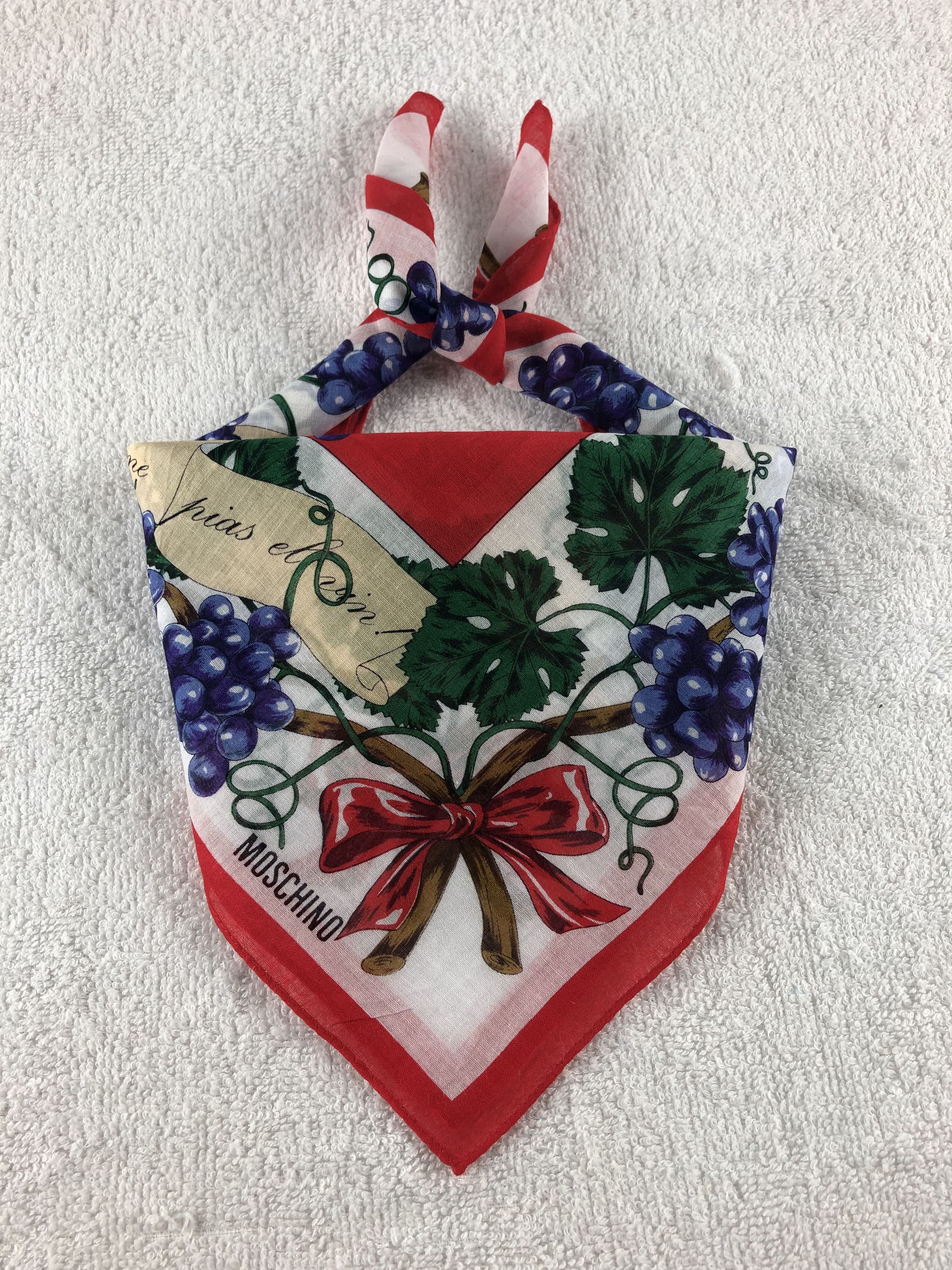 Moschino Moschino Handkerchief / Bandana / Neckerchief Size ONE SIZE - 1 Thumbnail