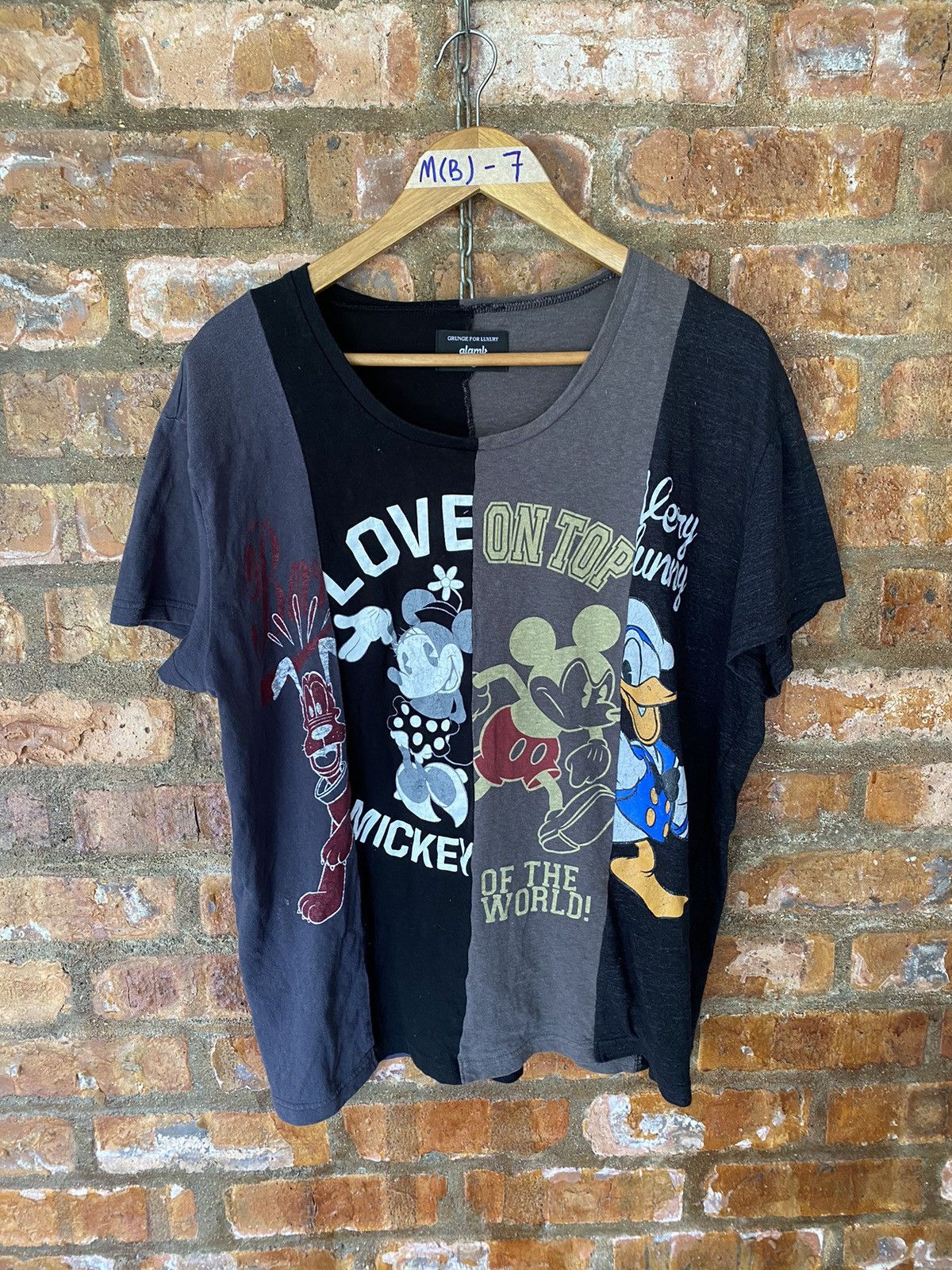 Nepenthes 2000s Glamb 7 Cut Rebuild mickey disney tee Size US M / EU 48-50 / 2 - 2 Thumbnail
