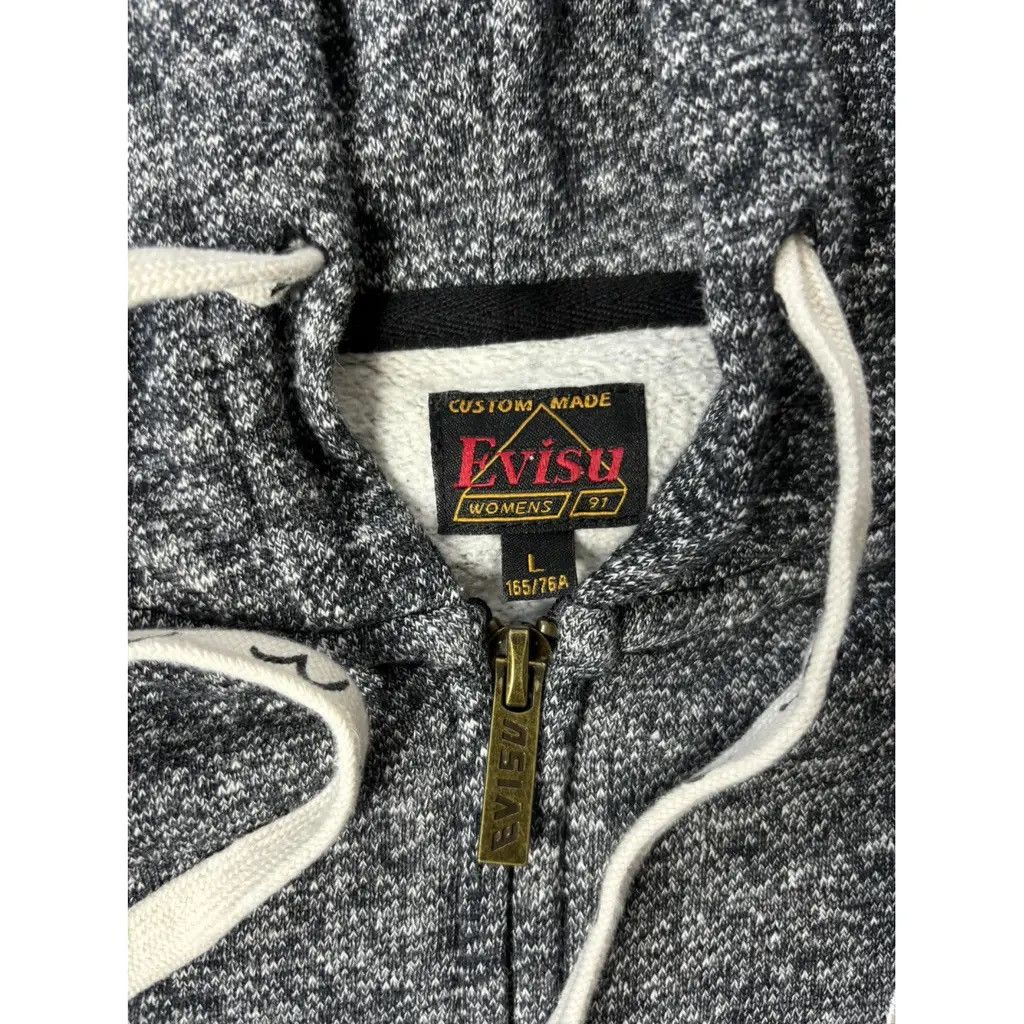 Evisu × Vintage Vintage Evisu Genes Zip Hoodie Size L / US 10 / IT 46 - 5 Thumbnail