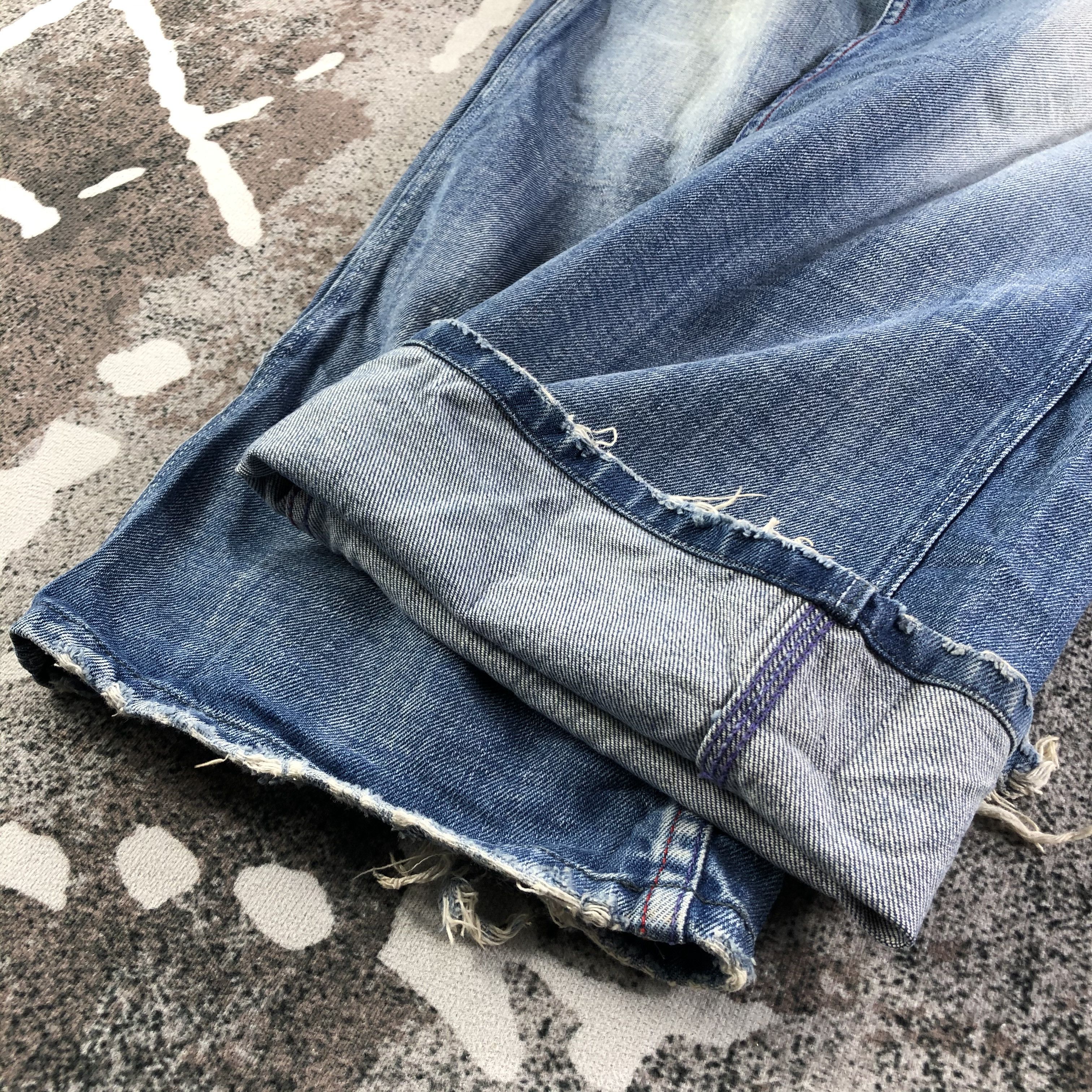 Diesel Diesel Bush Pants Jeans Faded Blue Denim KJ1620 Size US 32 / EU 48 - 6 Thumbnail