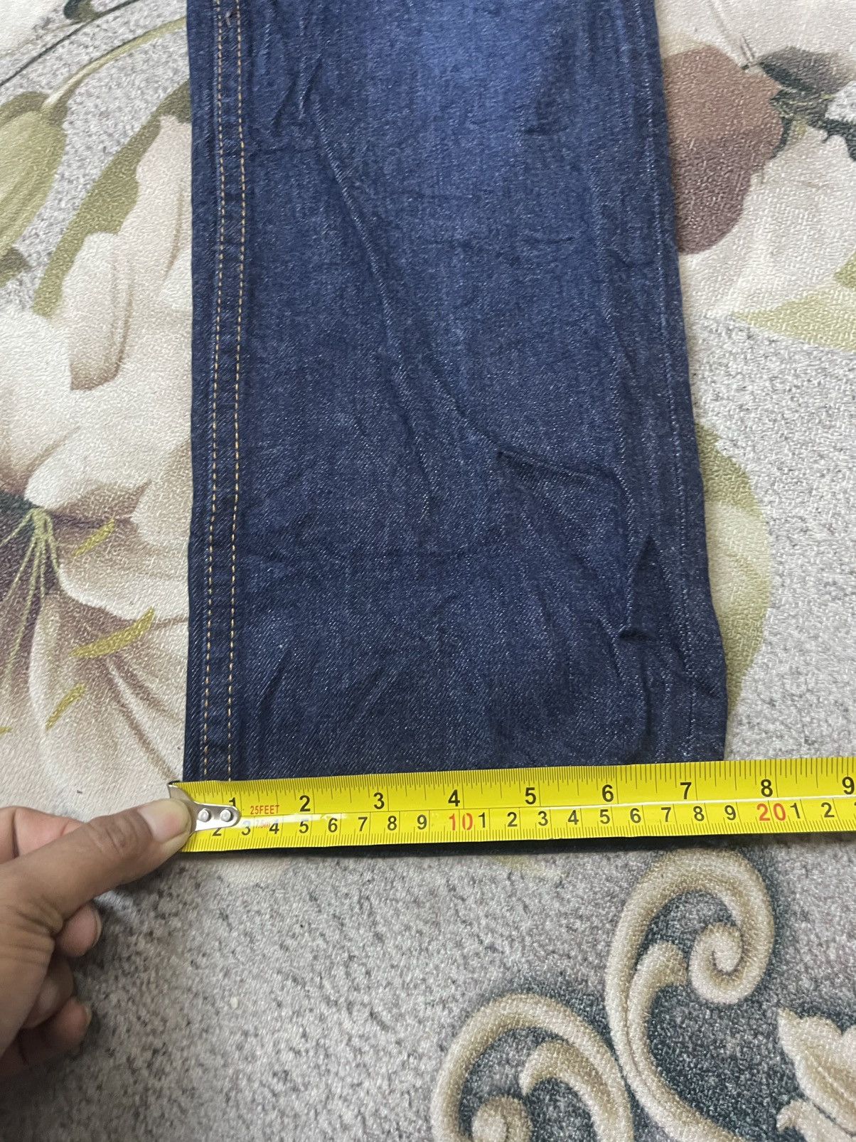 Japanese Brand Serge De Blue Jeans Streetwear Size 28" / US 6 / IT 42 - 14 Thumbnail