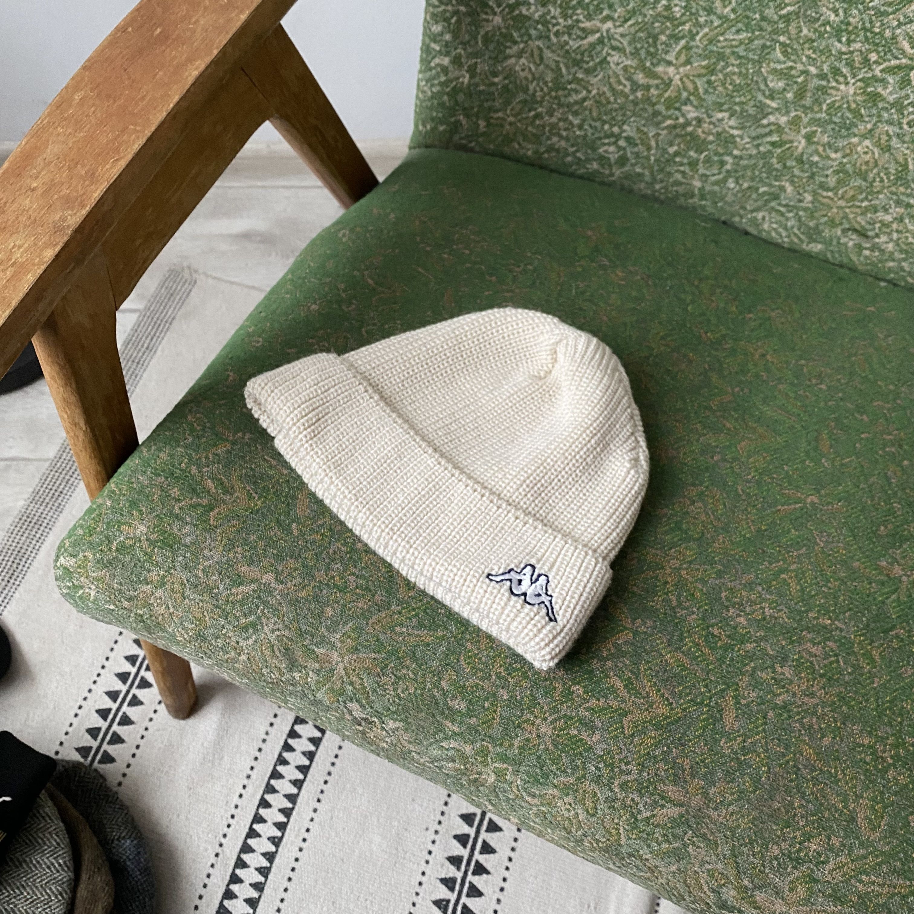 Kappa Vintage 90s Kappa Rib Beanie Hat Wool Y2K Umbro Nike Size ONE SIZE - 1 Thumbnail