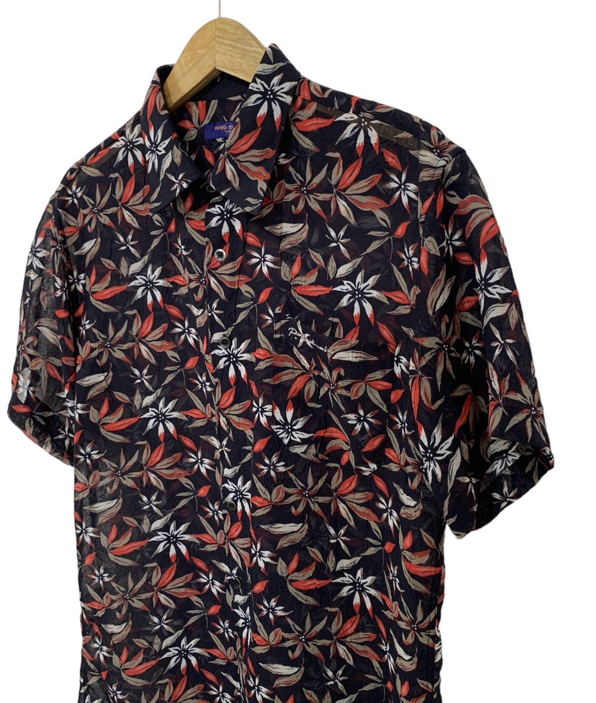 🔥Rare🔥 Pierre balmain floral hawaiian shirt