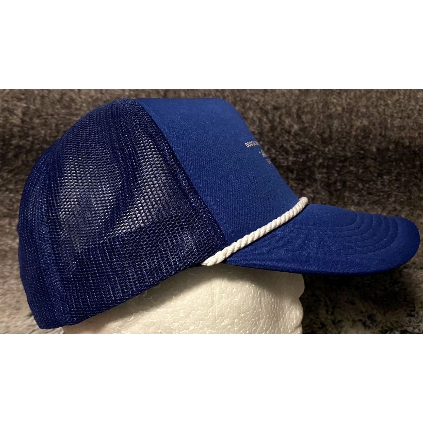 Roper Dutch Bros Coffee Company “Always Stoked” Established 1992 Rope Adjustable Hat Unisex Adults One Size Blue Snapback Adjustable Shoes? Size ONE SIZE - 3 Thumbnail