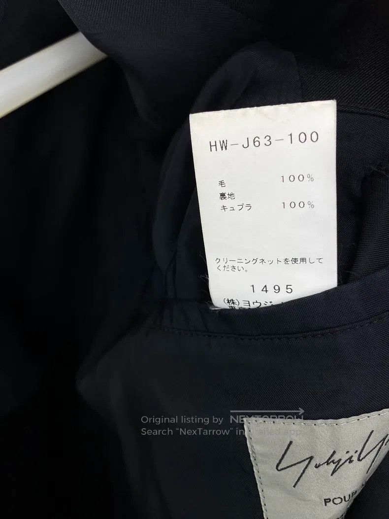Yohji Yamamoto Yohji Yamamoto size 1 Belt blazer Size 36R - 7 Thumbnail