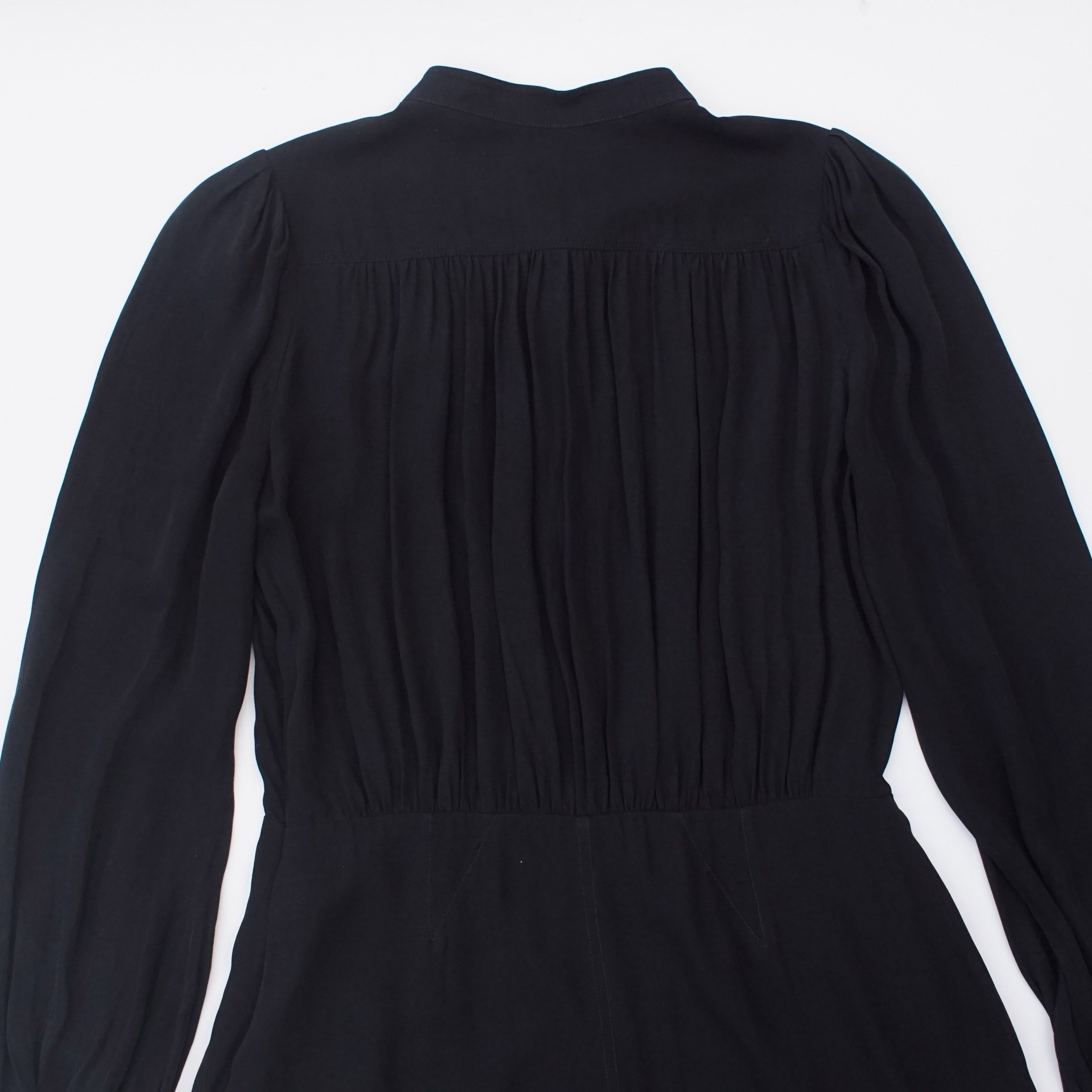 Givenchy *NoTariff Givenchy Long Sleeve Midi Dress Size S / US 4 / IT 40 - 6 Thumbnail