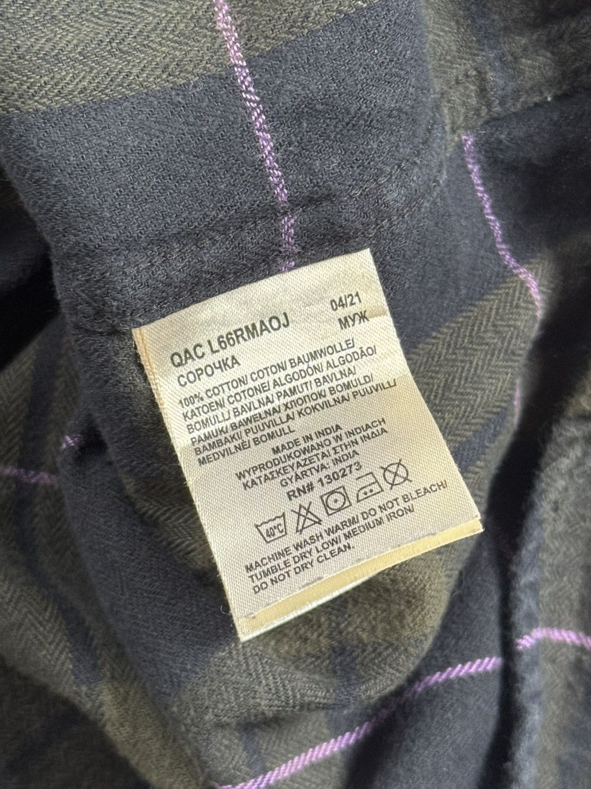 Flannel × Lee × Vintage Lee L flannel shirt button up checkered long sleeve Size US L / EU 52-54 / 3 - 10 Thumbnail