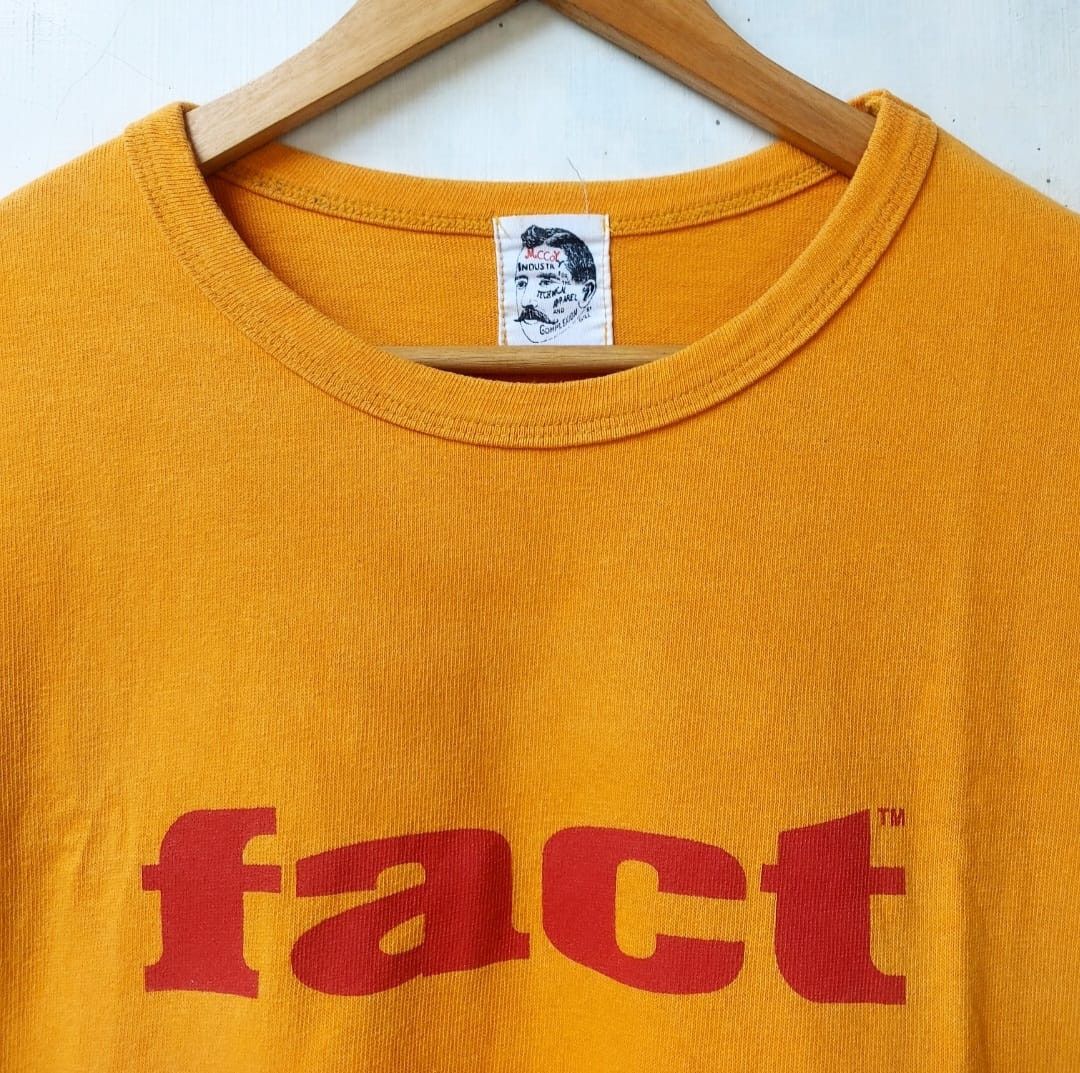 Stella McCartney × Vintage Vtg Mccoy Industry FACT Tshirt Size US XL / EU 56 / 4 - 4 Thumbnail