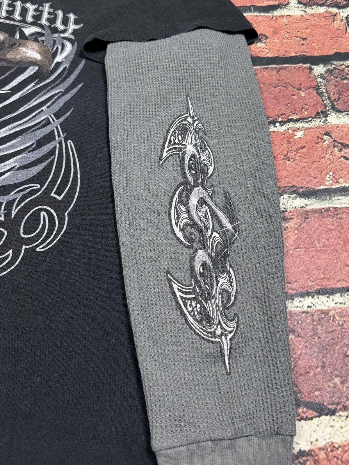 West Coast Choppers Orange County Choppers Thermal Tribal Sword Long Sleeve Tee Size US L / EU 52-54 / 3 - 7 Thumbnail