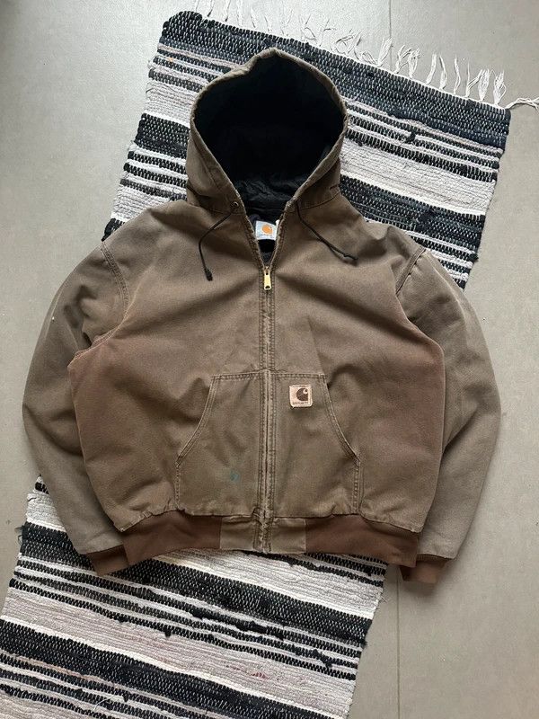 古着Carhartt Carhartt CHT JQ282 X-Large oversize denim Carhartt jacket