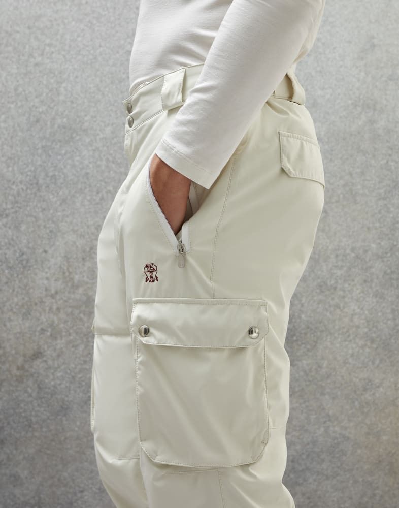 Brunello Cucinelli o1w1db10924 Pants in White Size US 34 / EU 50 - 4 Thumbnail