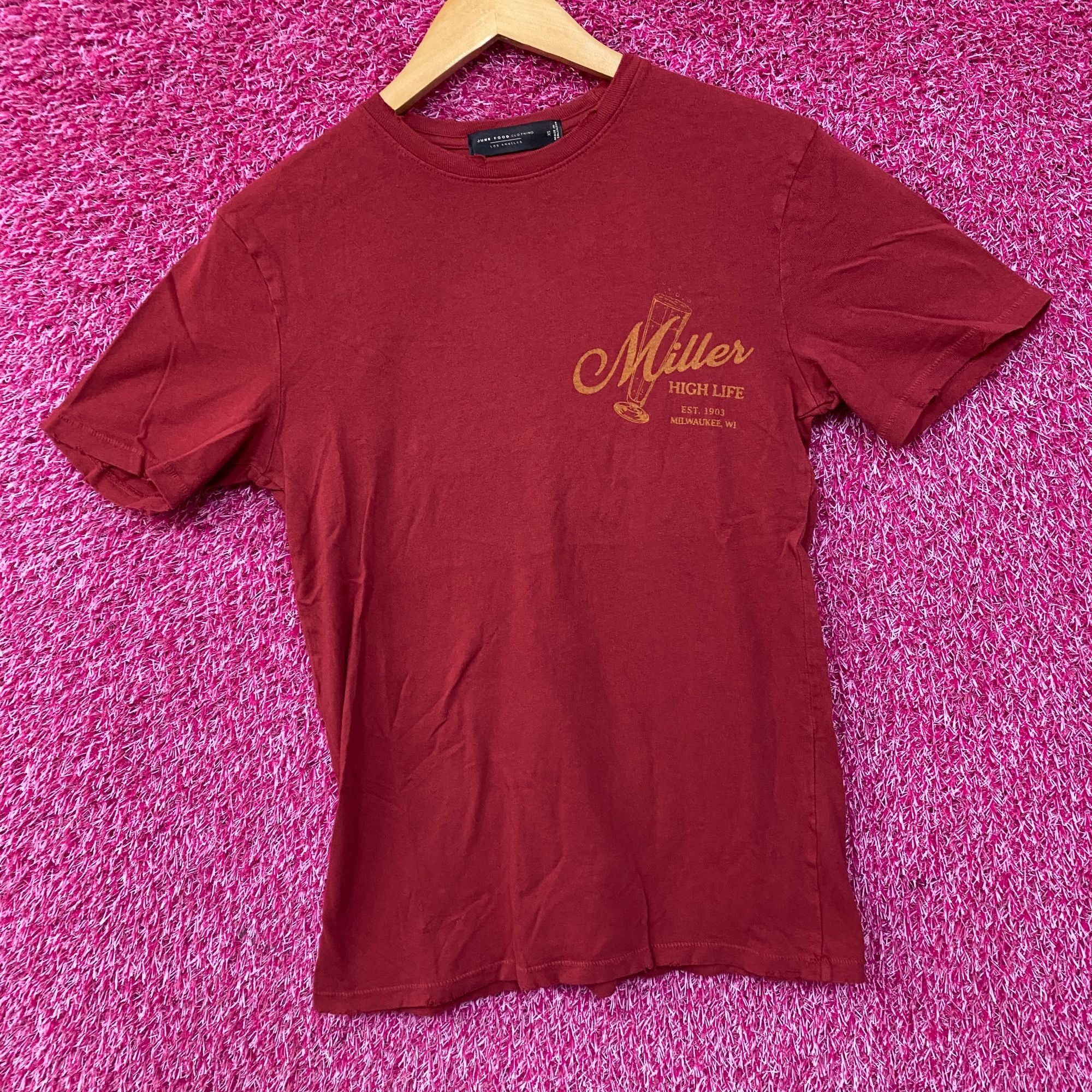 Junk Food Junk Food Clothing Miller High Life Sportsman's Club T-Shirt Size US XS / EU 42 / 0 - 3 Thumbnail