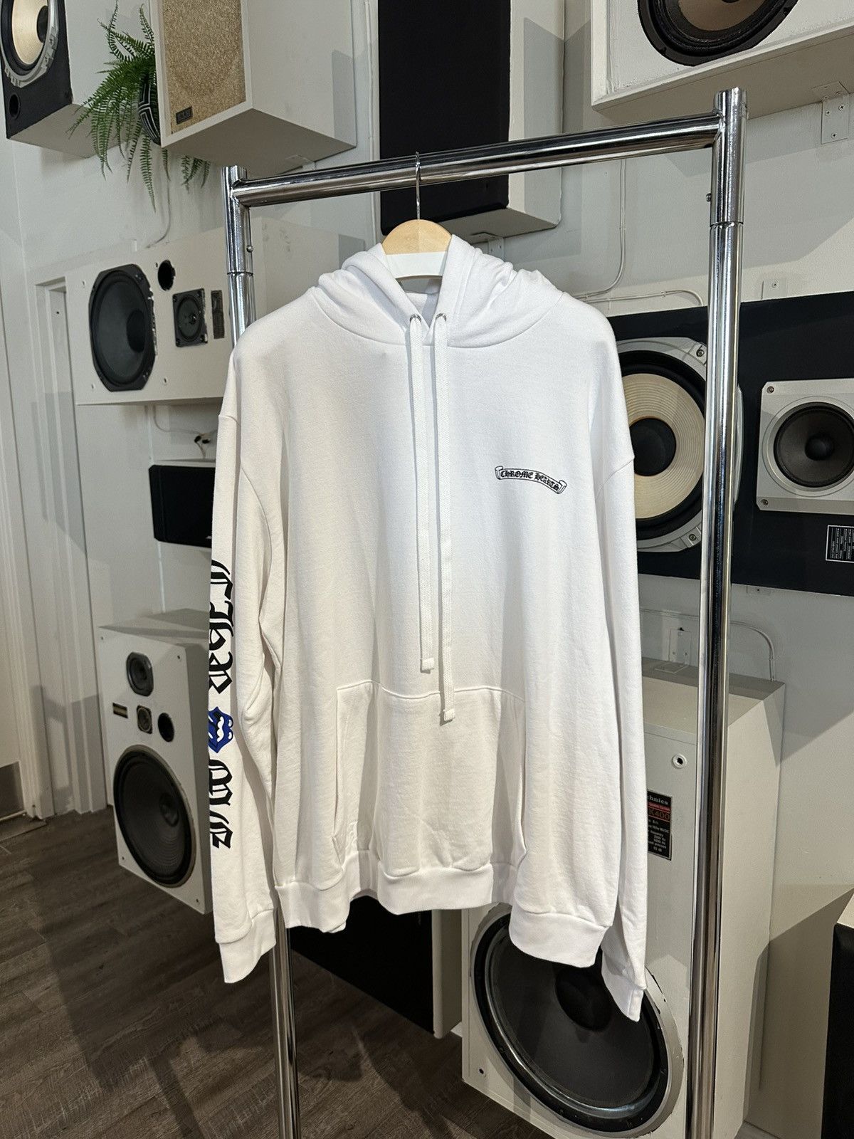 Chrome Hearts Chrome Hearts Rolling Stones White Hoodie Size US XL / EU 56 / 4 - 2 Thumbnail