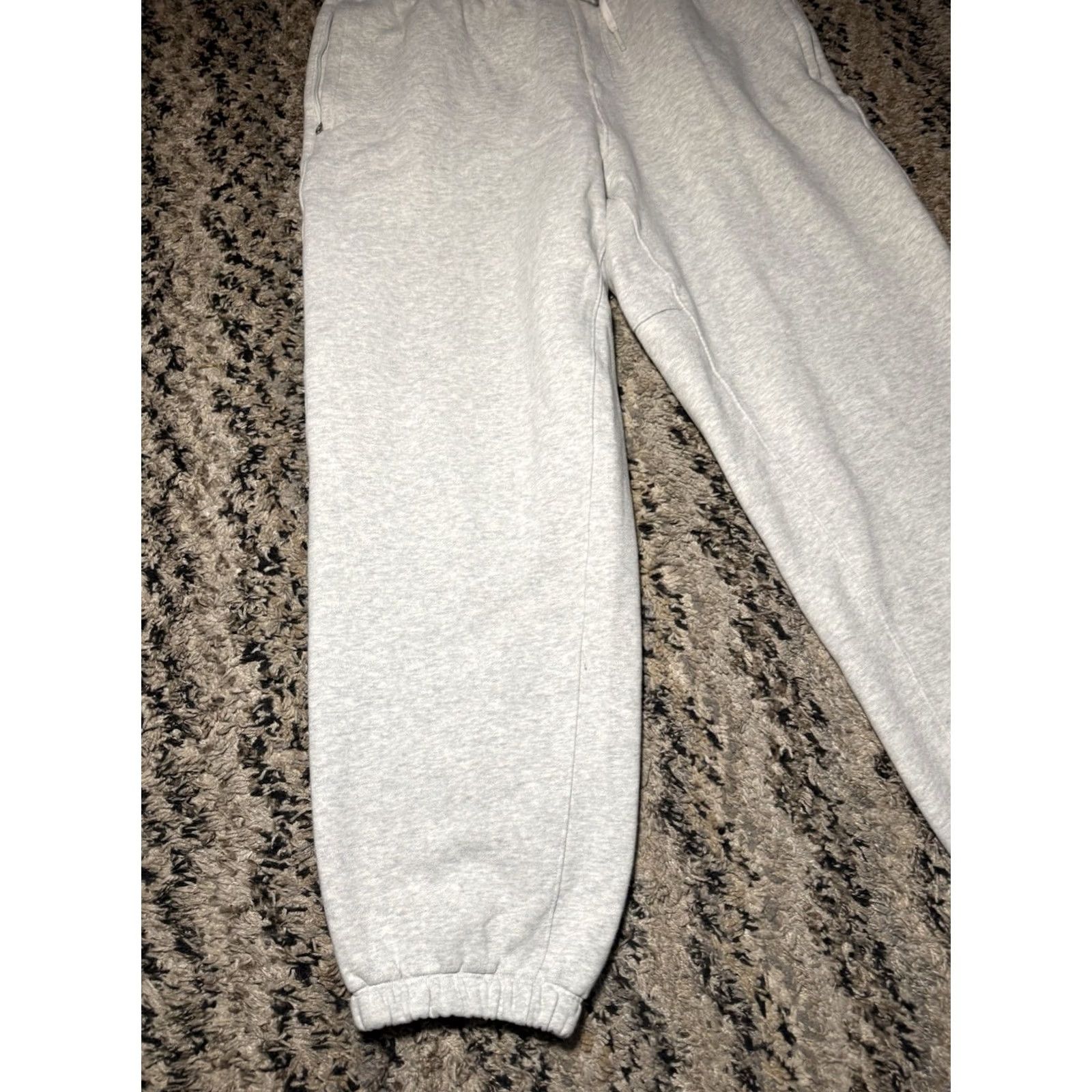 Lululemon Lululemon Jogger Mens Med Gray Steady State Training Sweatpants Athleisure Gym Pants Regular Tapered Pockets Stretch Mens Gray Sweatpants Size US 31 - 3 Thumbnail