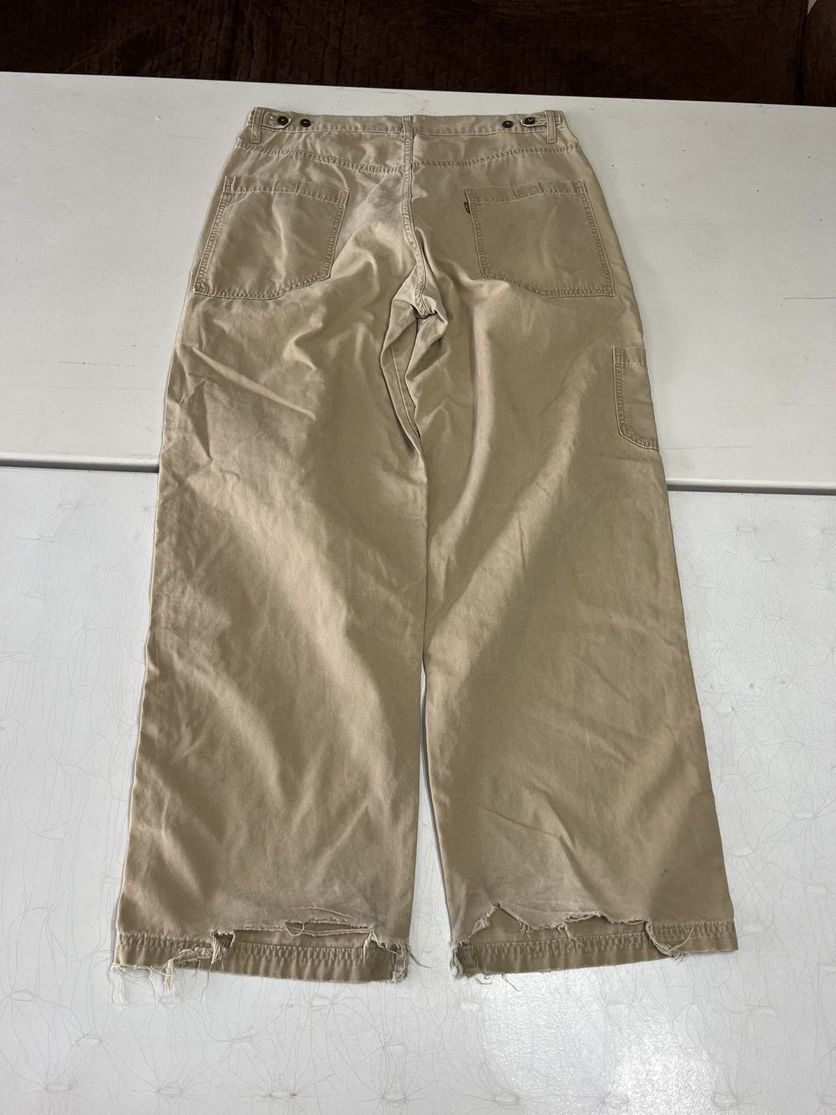 Levi's × Vintage Vintage Levi’s cargo wide leg pants Size US 38 / EU 54 - 2 Thumbnail