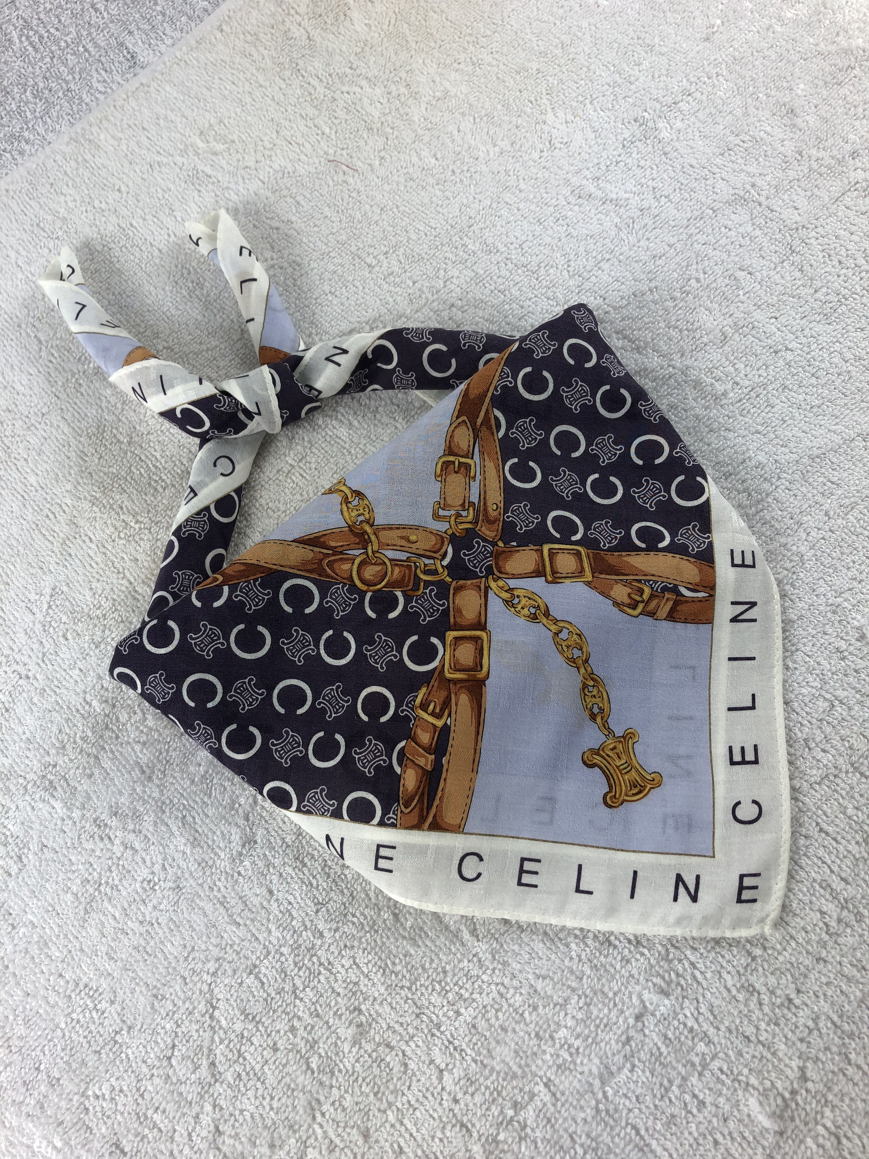 Celine Celine Handkerchief / Bandana / Neckerchief Size ONE SIZE - 2 Thumbnail