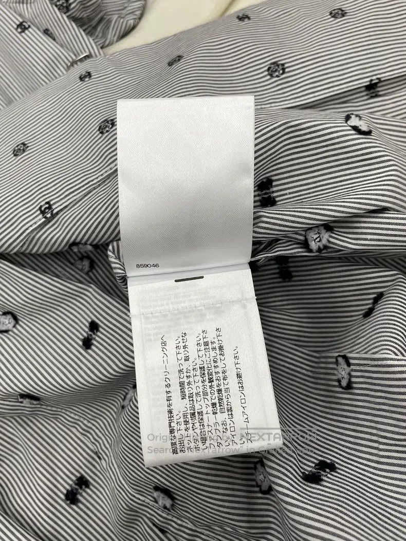 Chanel Chanel Diamond buckle striped pola dot full logo short sle Size XXS / US 00 / IT 34 - 6 Thumbnail