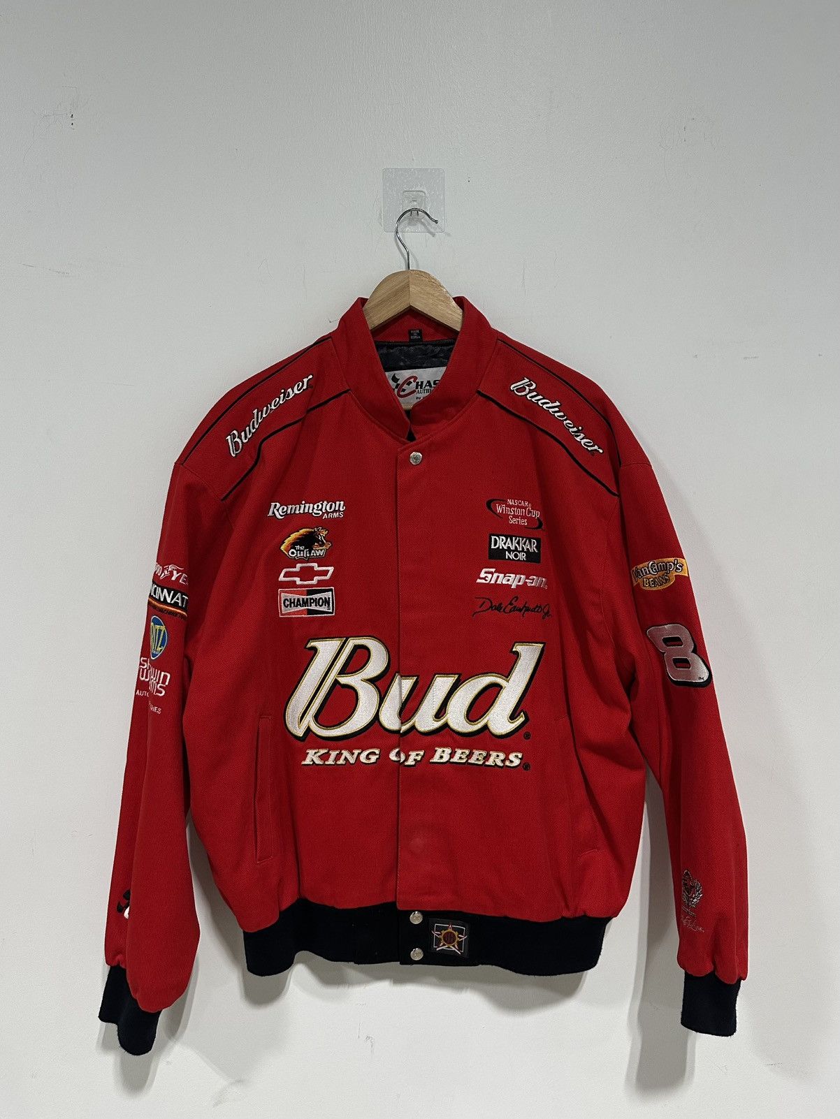 NASCAR Budweiser Racing Jacket Size US L / EU 52-54 / 3 - 1 Thumbnail