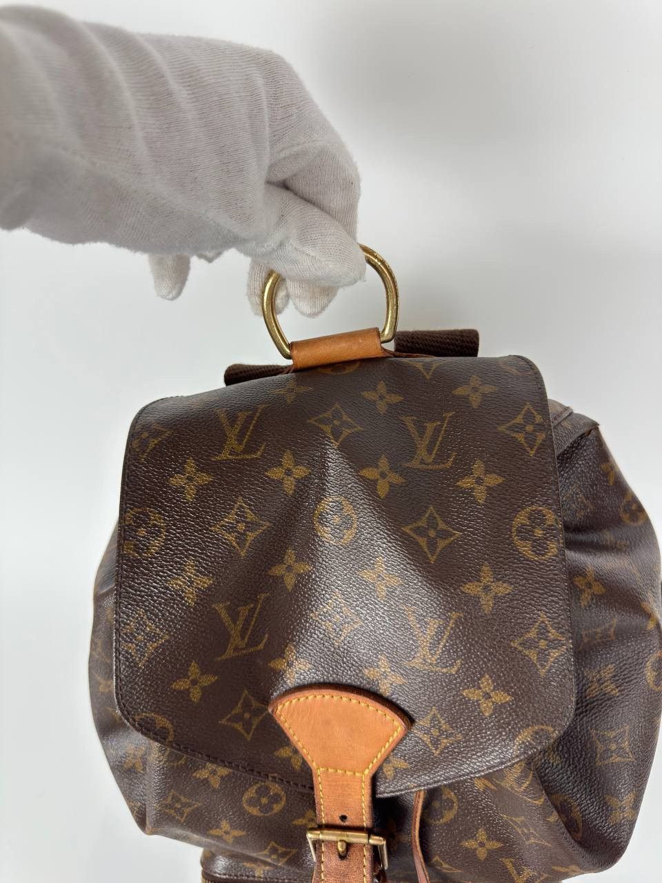 Louis Vuitton Louis Vuitton Montsouries Monogram Backpack Size ONE SIZE - 9 Thumbnail