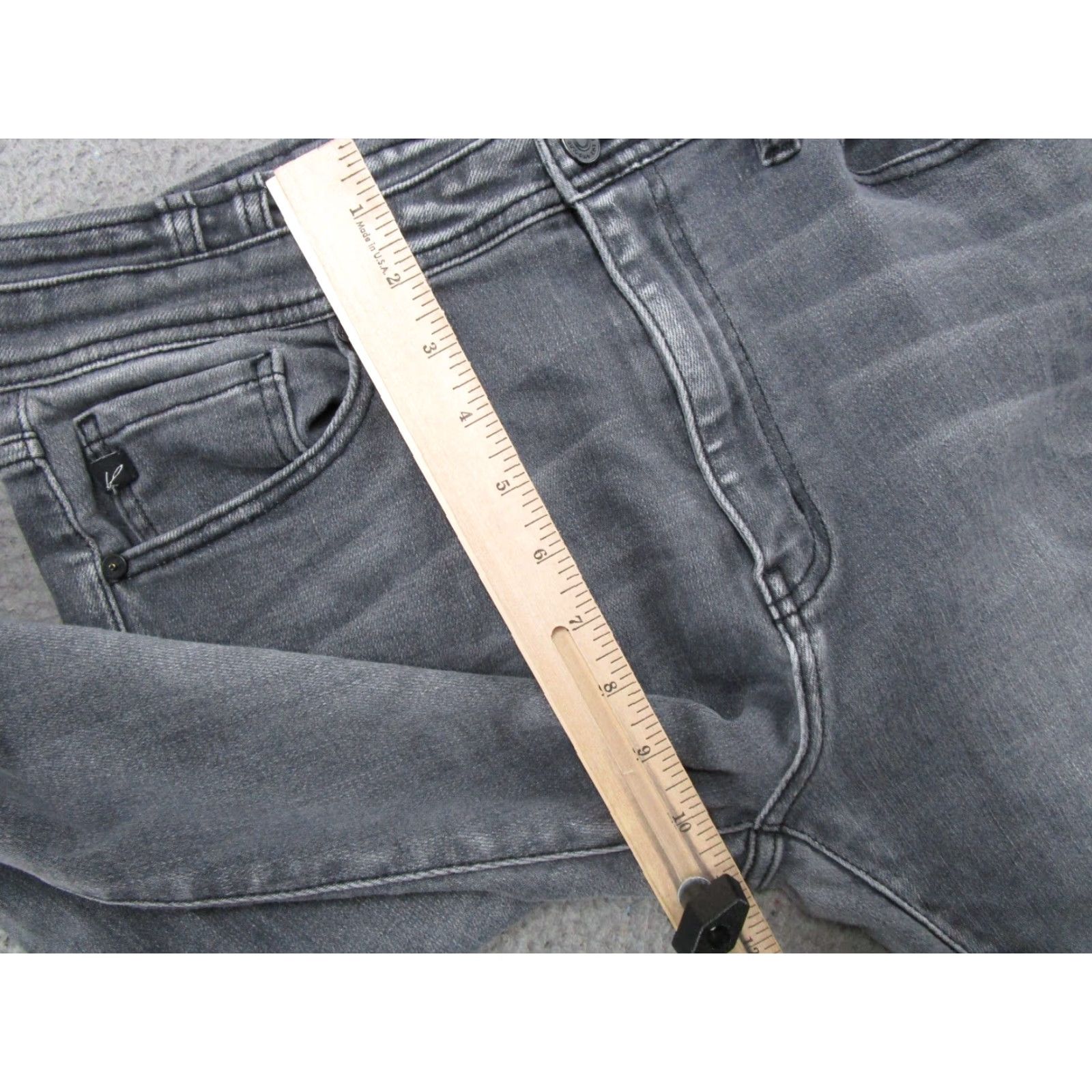 Vintage Kancan Jeans Womens High Rise Black Stretch Denim Size 30 Skinny Regular 5-Pocket Logo Denim Brand KanCan Womens Jeans Size 30" / US 8 / IT 44 - 7 Thumbnail