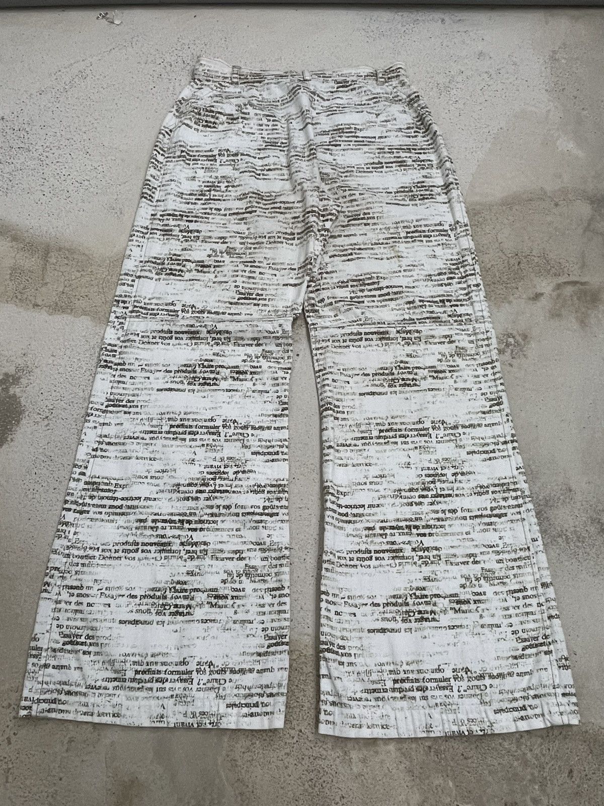 Hysteric Glamour × Japanese Brand Harpers Bigot Poem Y2K Archive Collection Wide Leg Size US 28 / EU 44 - 2 Thumbnail