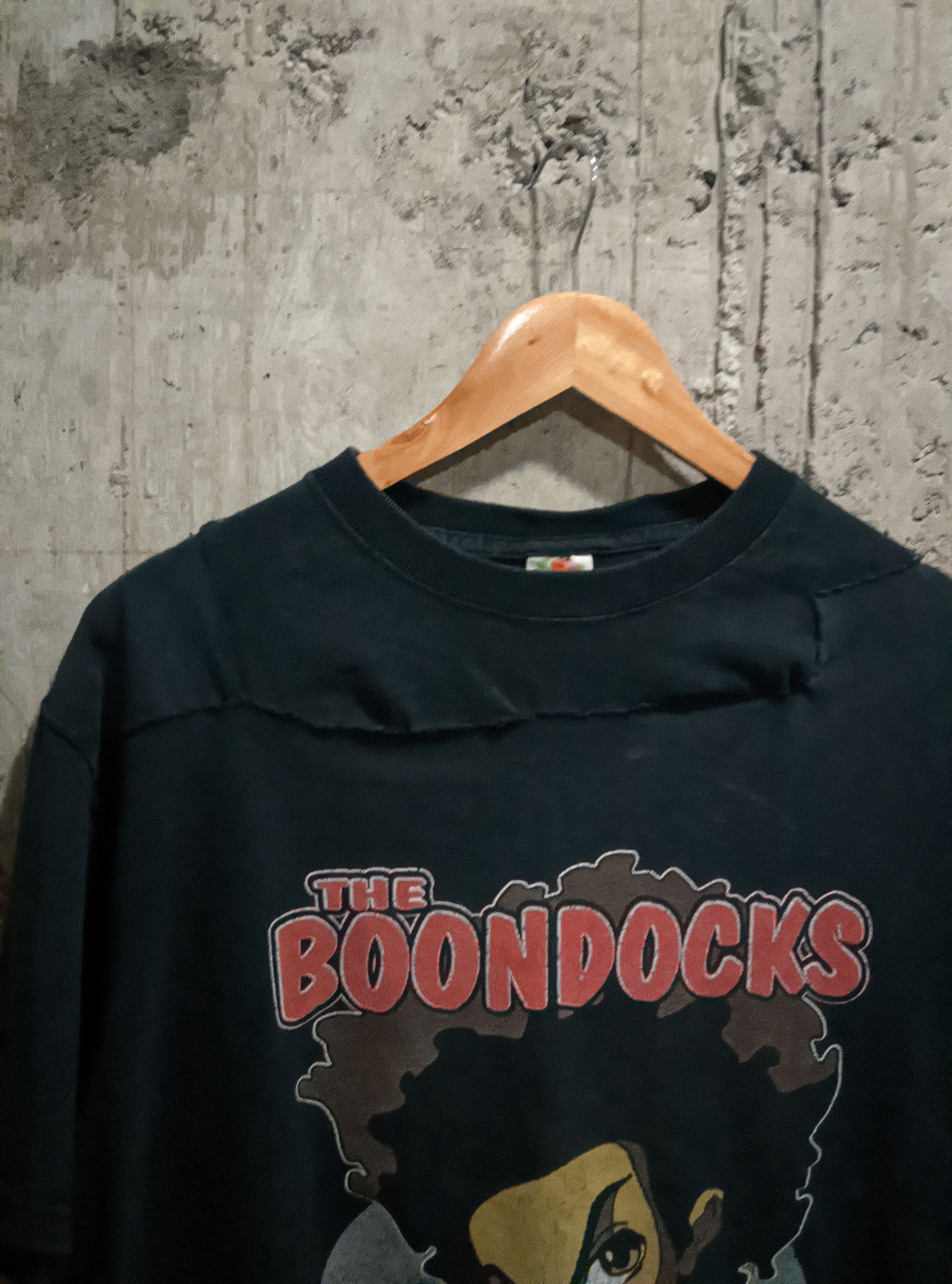 Vintage Vintage 2005 the boondocks show rap tee Size US L / EU 52-54 / 3 - 5 Thumbnail