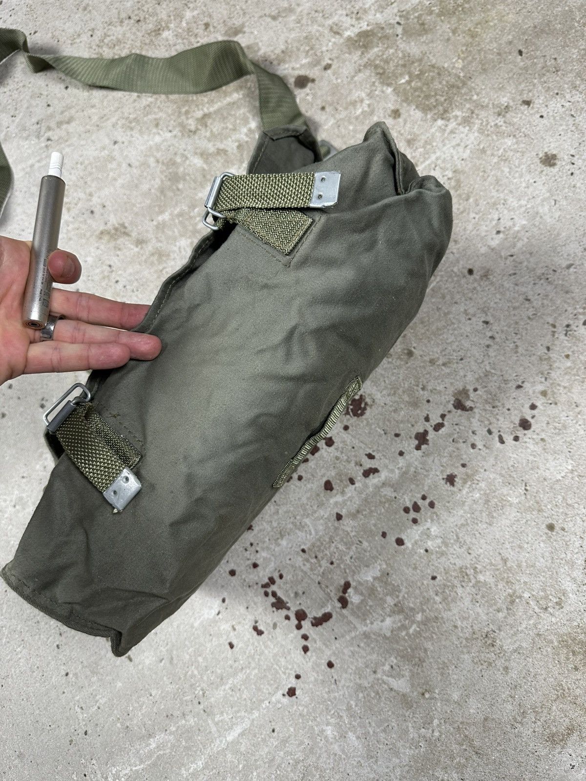 Other Vintage 80s Green Military Army Messenger Crossbody Bag Size ONE SIZE - 6 Thumbnail