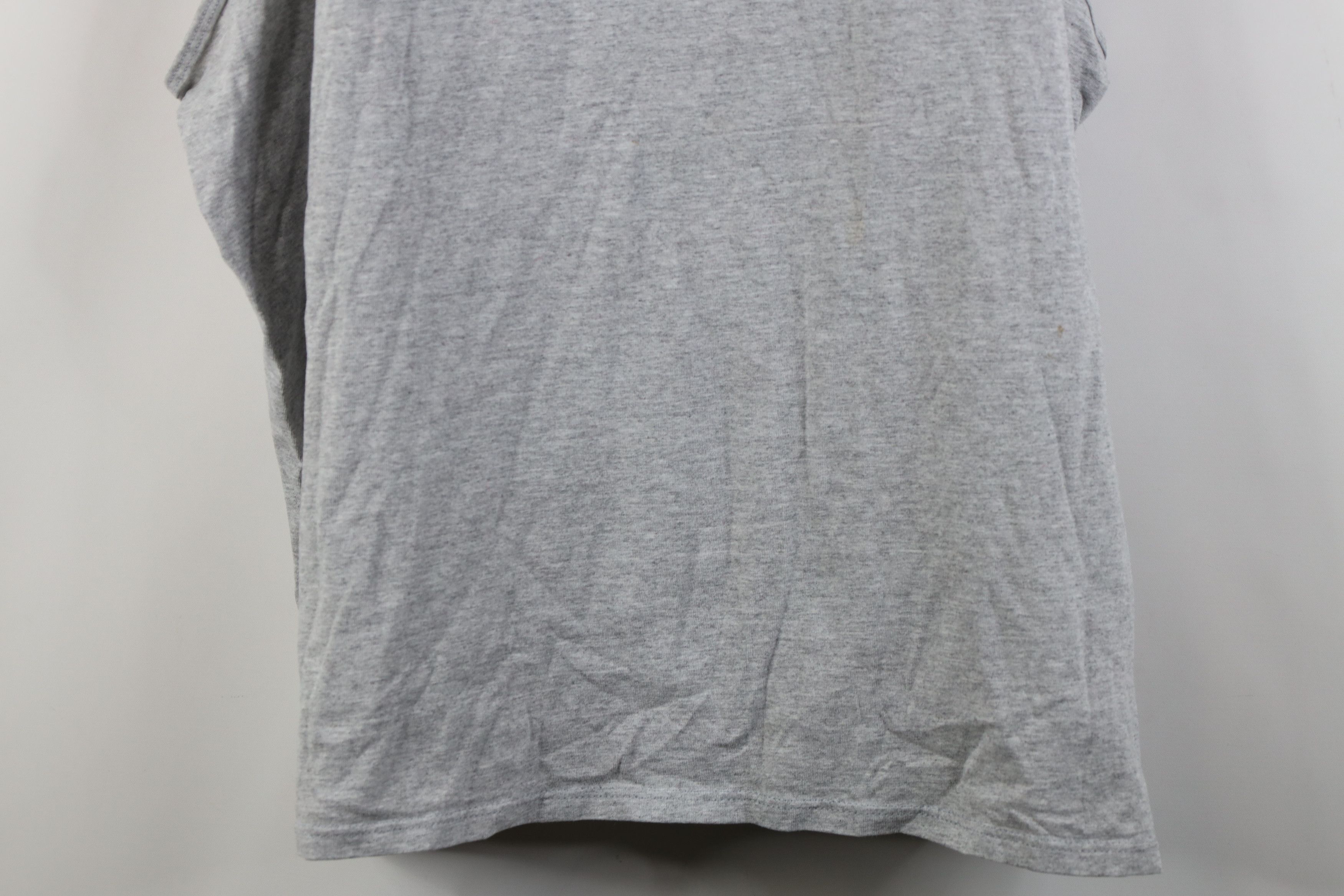 Vintage Vintage 90s Streetwear Tank Top T-Shirt Heather Gray USA Size US XL / EU 56 / 4 - 3 Thumbnail