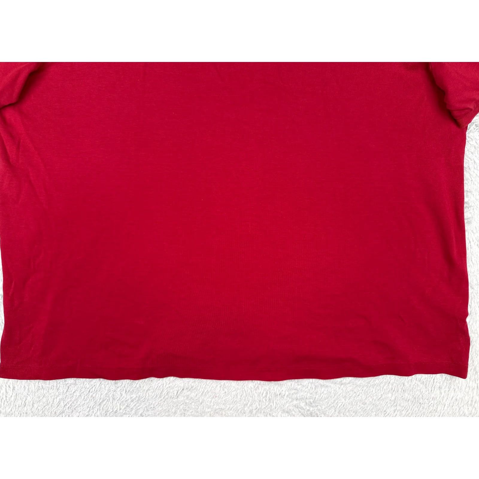 Ralph Lauren VINTAGE Polo Ralph Lauren Polo Shirt Men 2XL Red Short Sleeve Cotton Classic Fit Size US XXL / EU 58 / 5 - 5 Thumbnail