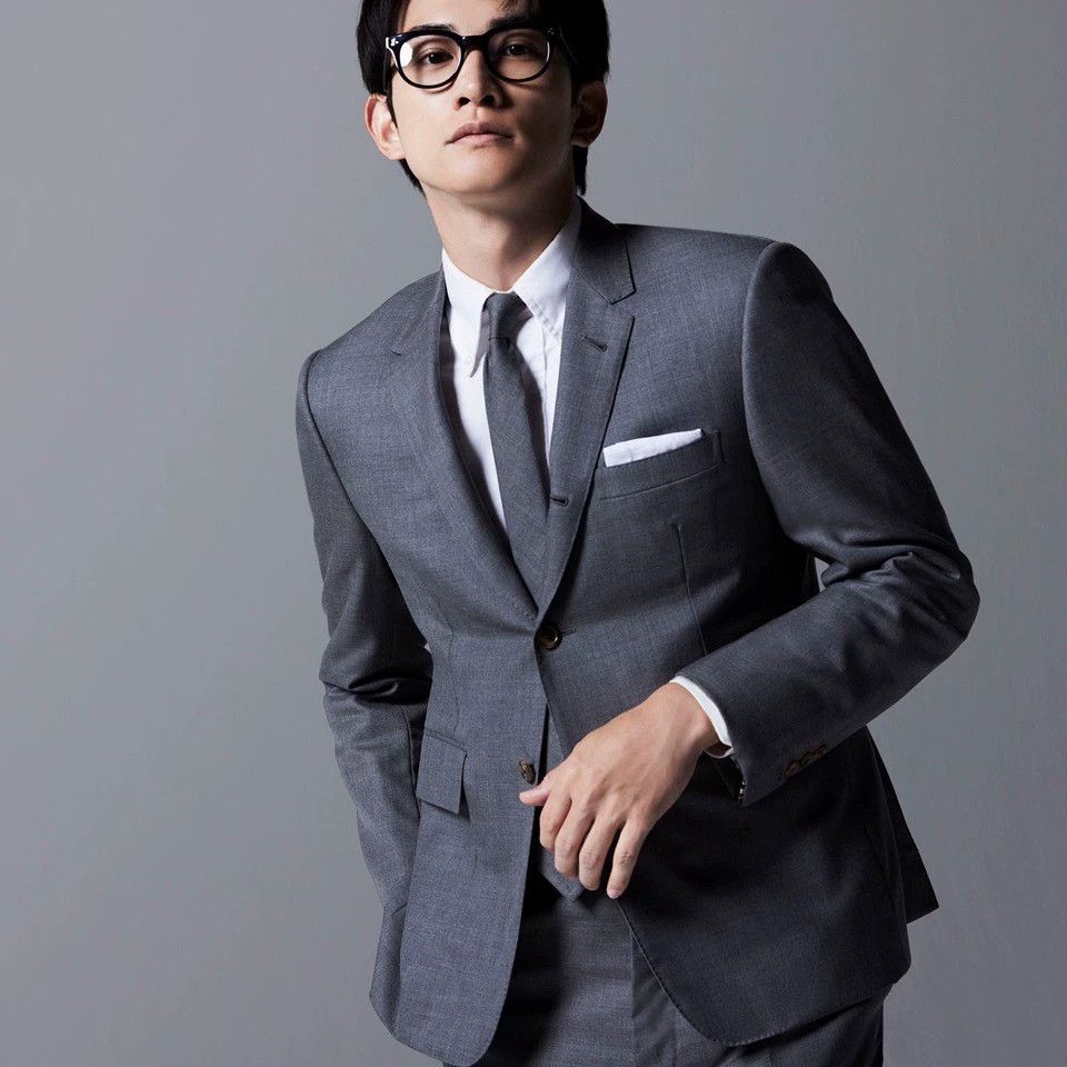 Thom Browne Thom Browne Classic Mid Gray Suit Size1 100% Wool Size US S / EU 44-46 / 1 - 7 Thumbnail