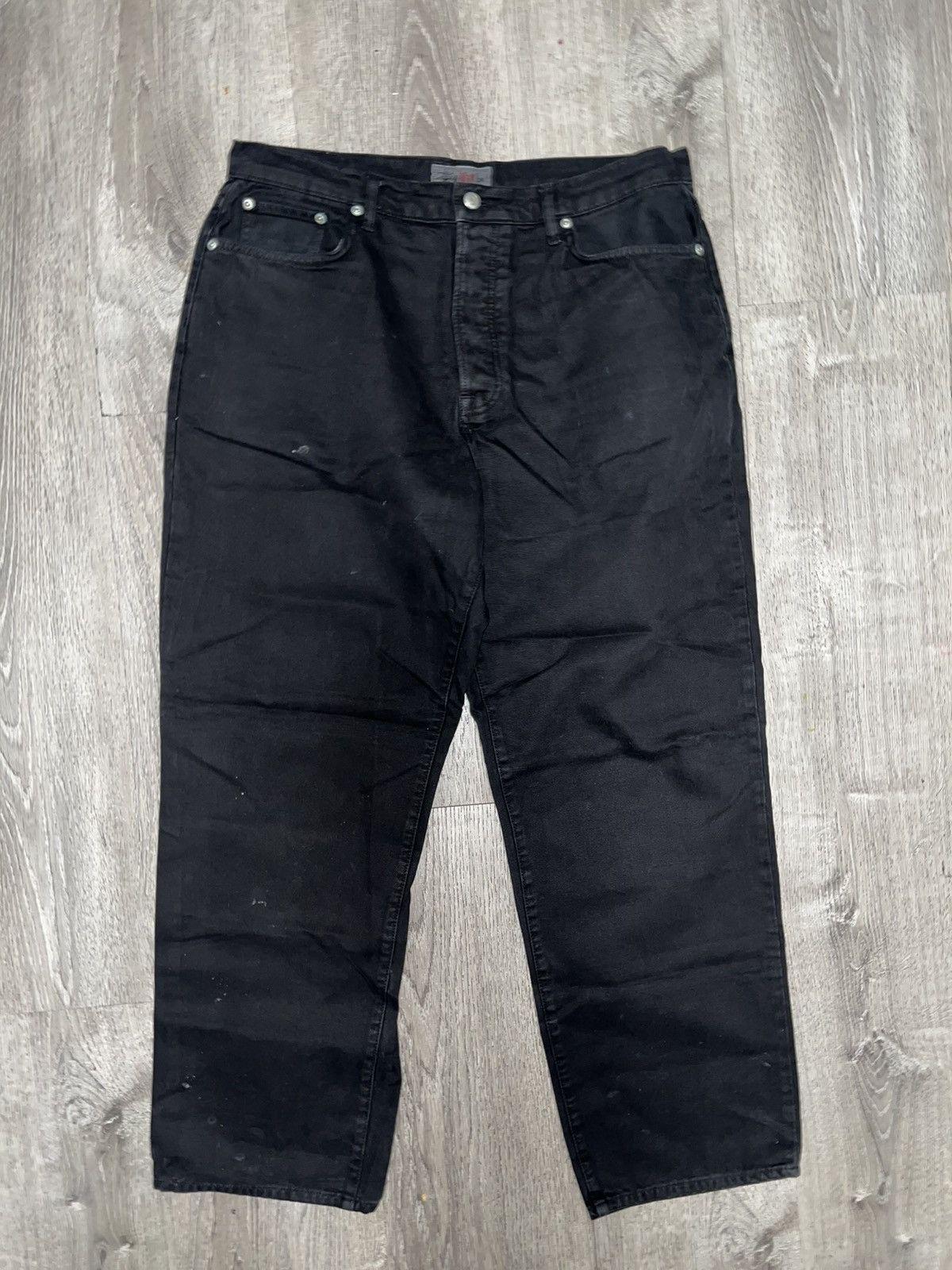 Stussy Stussy Big Ol' Jeans Washed Black 34 Baggy Fit Size US 34 / EU 50 - 1 Thumbnail