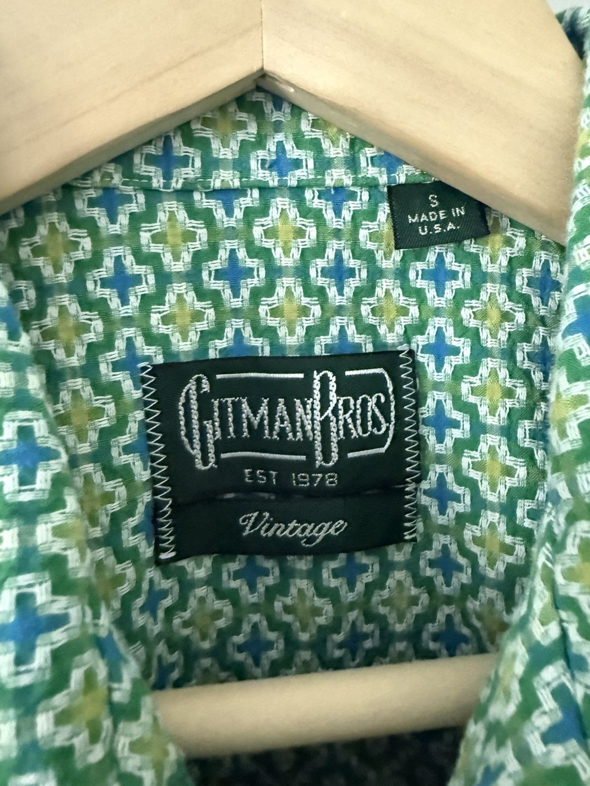 Gitman Bros. Vintage Gitman Bros Vintage Short Sleeve Button Up Size US S / EU 44-46 / 1 - 2 Thumbnail