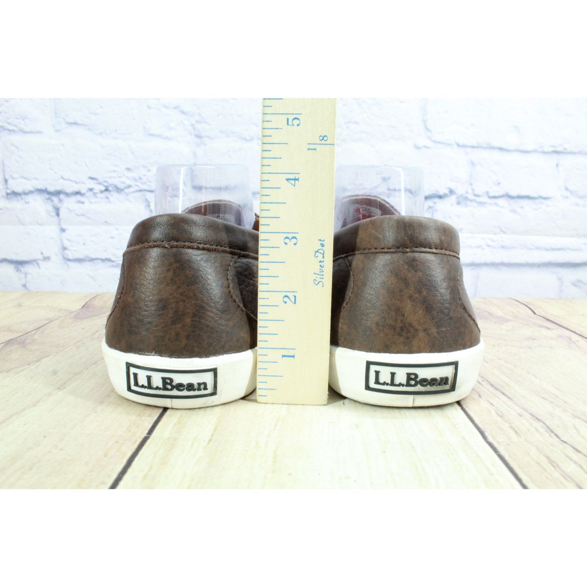 L.L. Bean LL Bean Brown Leather Penny Loafers Size 10.5 M Size US 10.5 / EU 43-44 - 6 Thumbnail