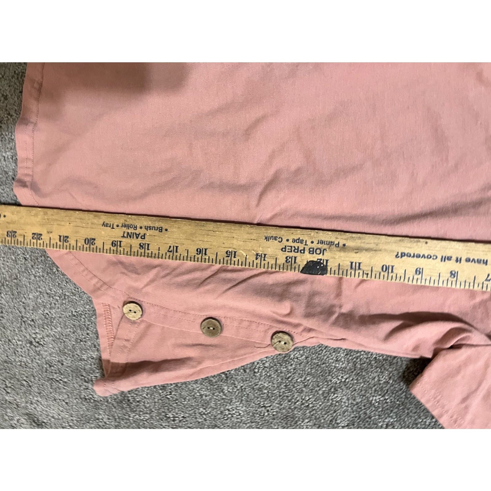 Shein SHEIN Pink Ruffle Blouse Women Size Small Solid Size S / US 4 / IT 40 - 4 Thumbnail