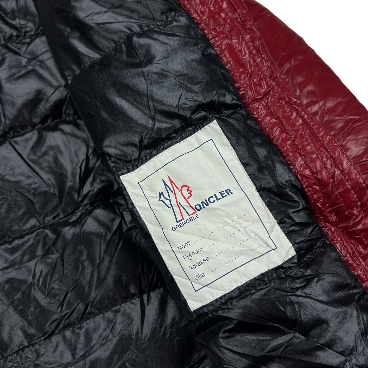 Moncler Grenoble Red Moncler Grenoble Penny Tweed Wool Down Jacket Size XS / US 0-2 / IT 36-38 - 11 Thumbnail