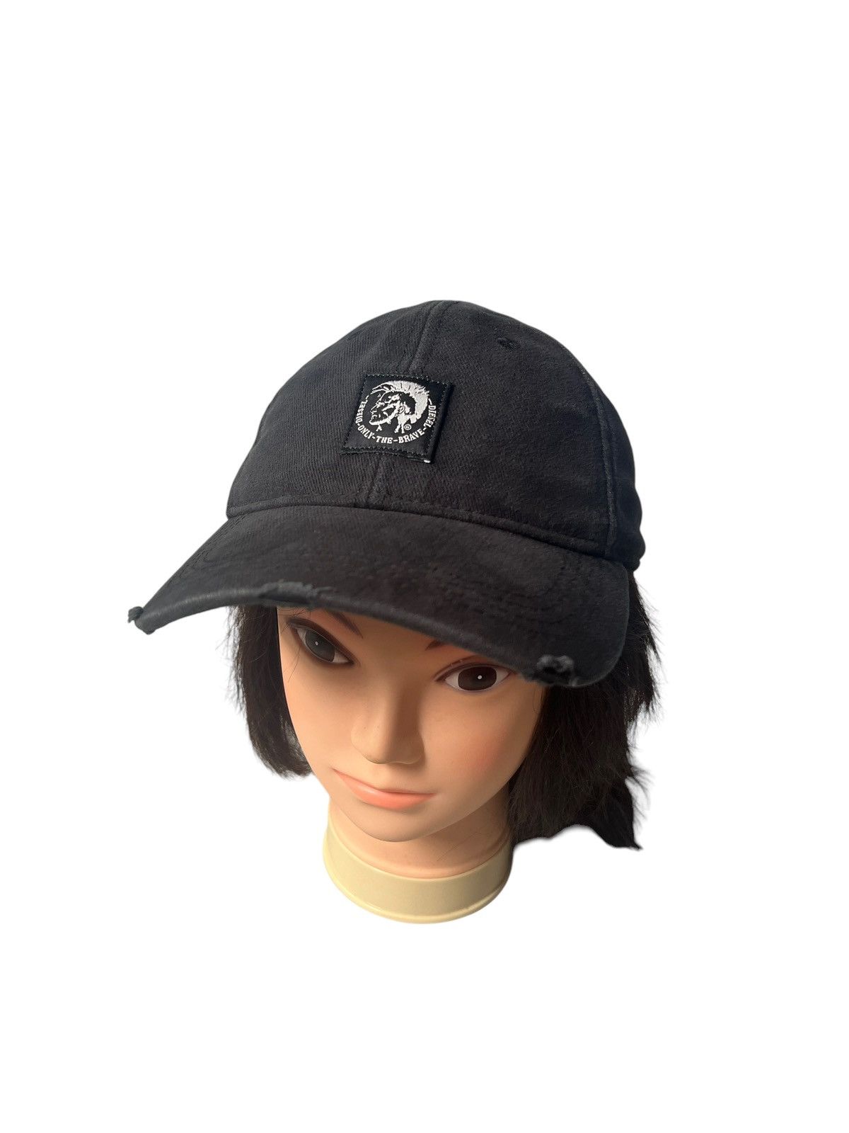 Diesel × Vintage Y2K Diesel Distressed Dad Hat Size ONE SIZE - 12 Thumbnail