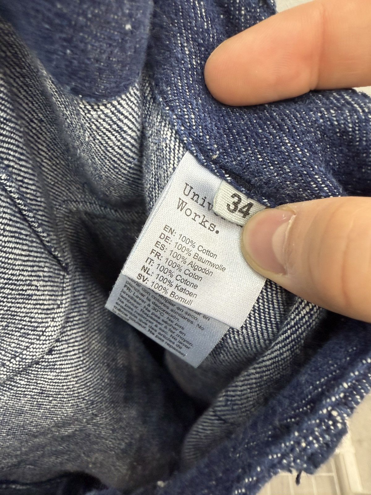 Universal Works Universal Works Japanese French Chore Workwear Style Pants Size US 34 / EU 50 - 7 Thumbnail