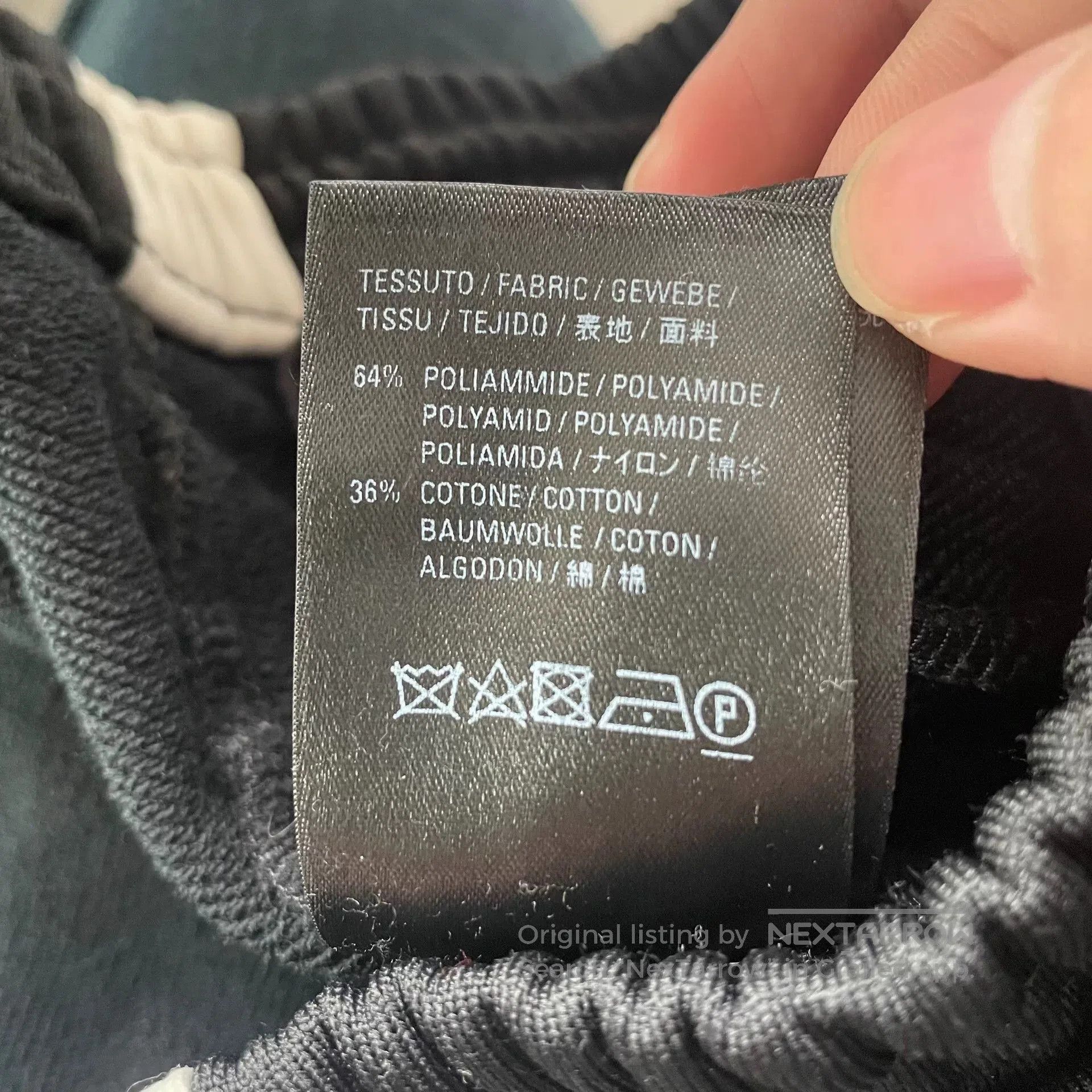 Balenciaga black balenciaga logo embroidered track pants. Size US 34 / EU 50 - 6 Thumbnail