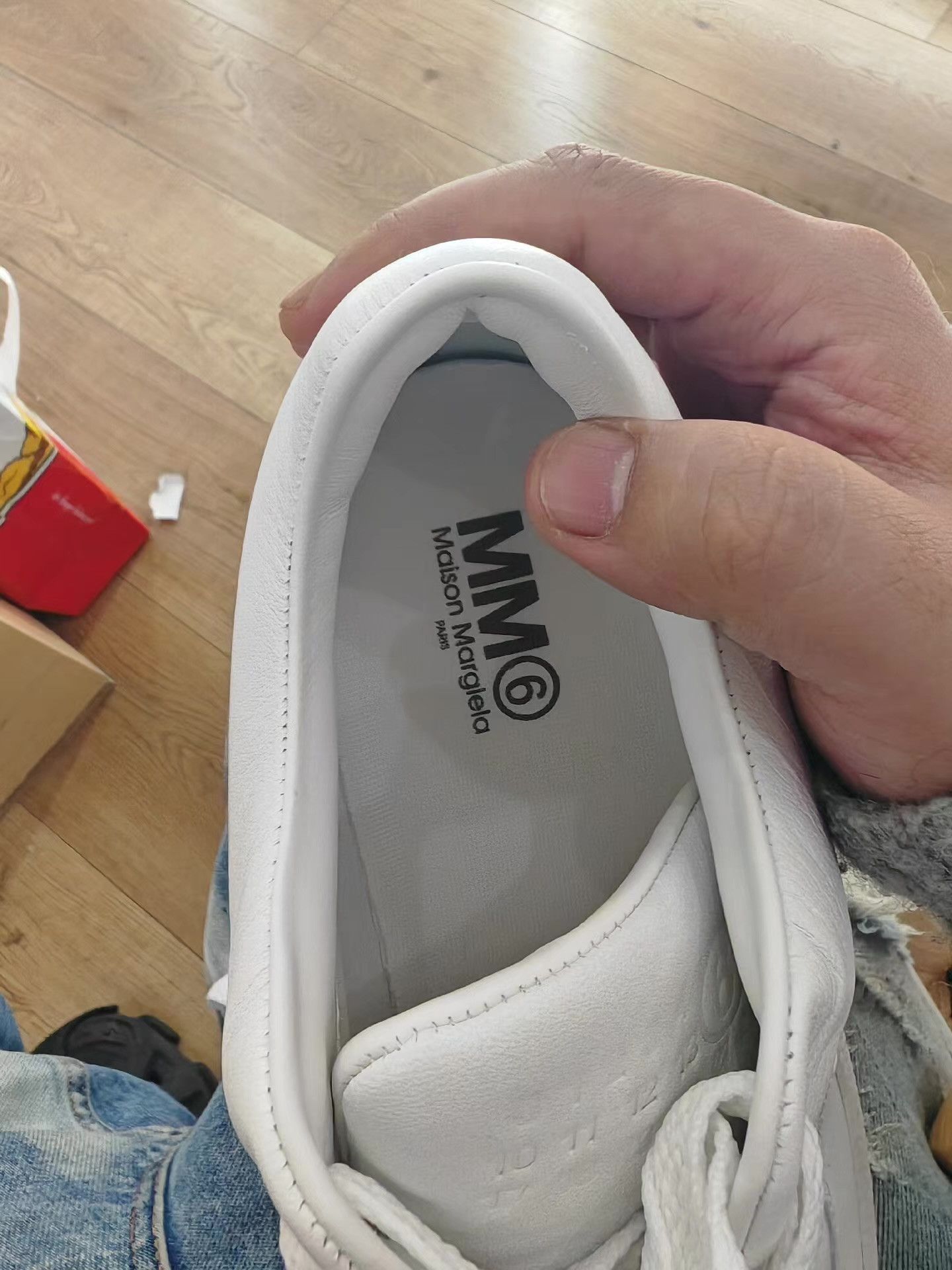 Maison Margiela Maison Margiela MM6 White Low-Top Sneakers Q15 Size US 8.5 / EU 41-42 - 5 Thumbnail