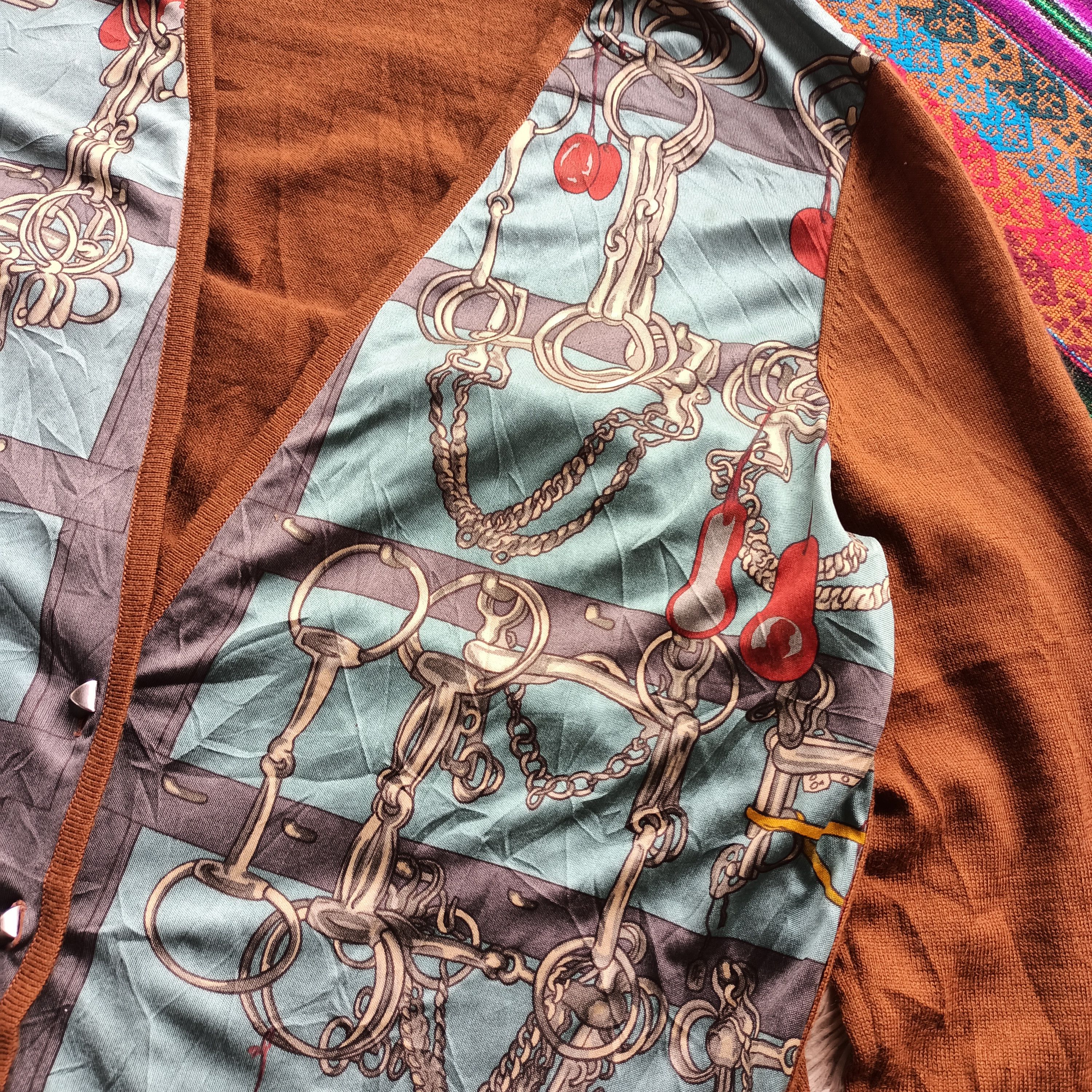 Hermes Hermes by jean paul gaultier chain cashmere cardigan Size S / US 4 / IT 40 - 4 Thumbnail