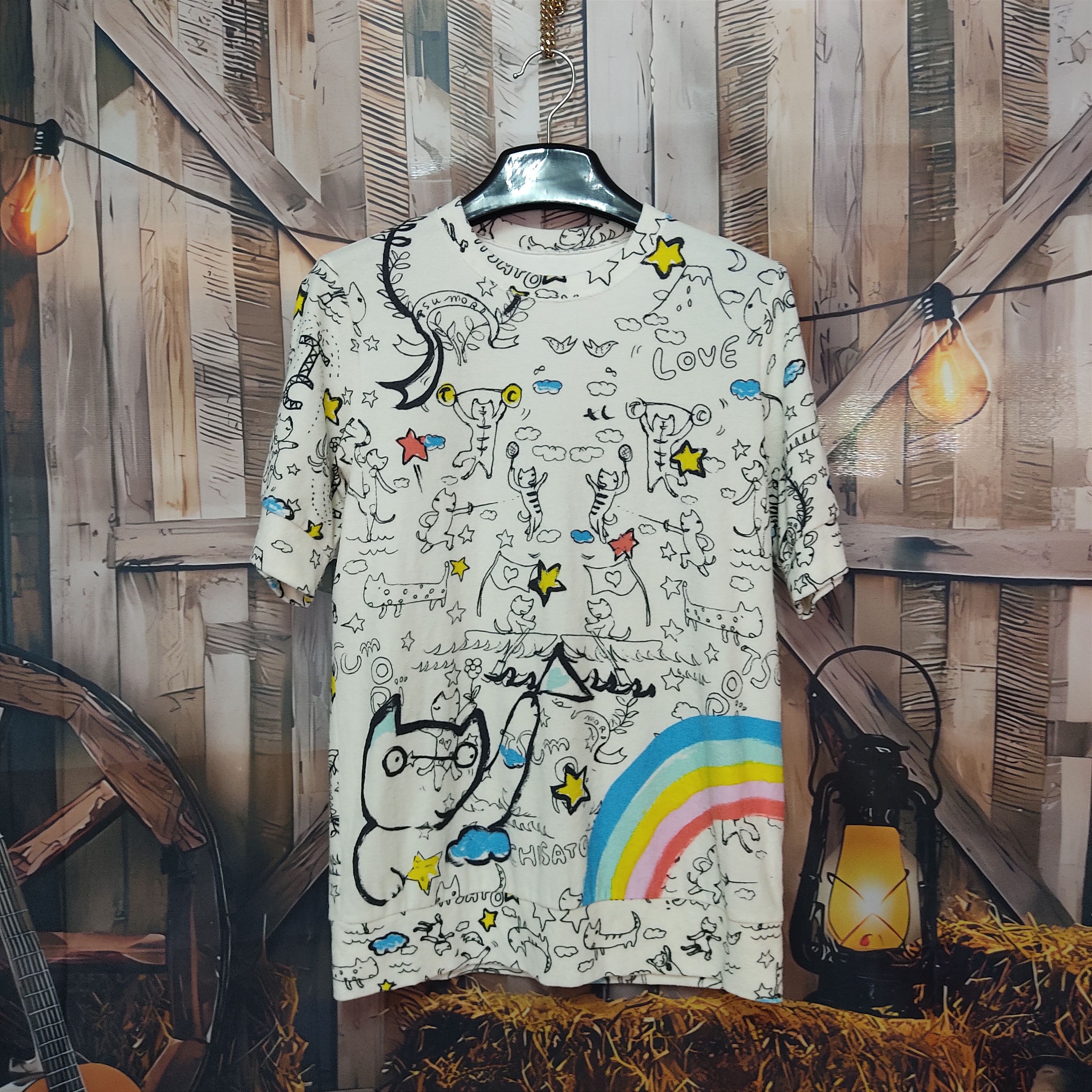 Issey Miyake × Les Artists × Tsumori Chisato TSUMORI CHISATO AOP Sleep Cotton Blend Pile Pyjamas Top Size M / US 6-8 / IT 42-44 - 1 Thumbnail