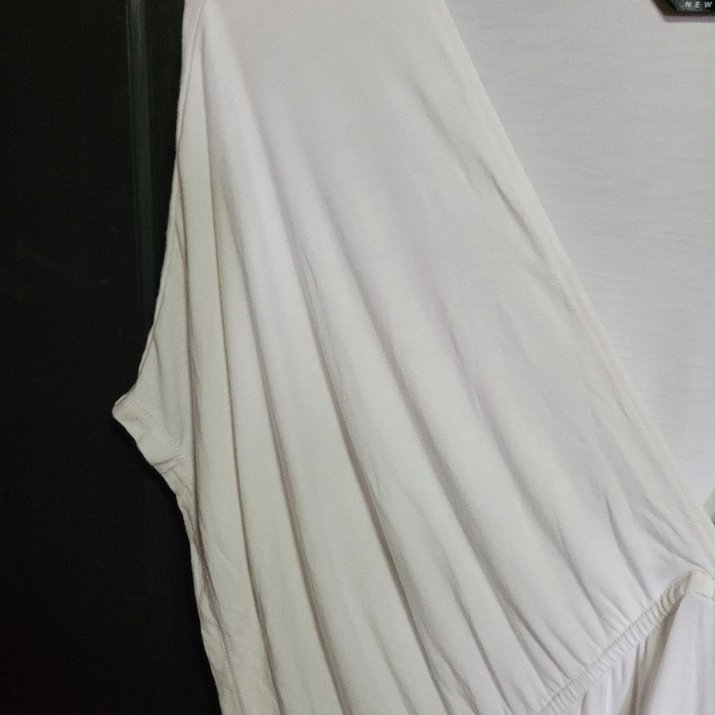 Nicole Miller Nicole Miller, white tee shirt dress, NWOT, Size XXL Size XL / US 12-14 / IT 48-50 - 3 Thumbnail