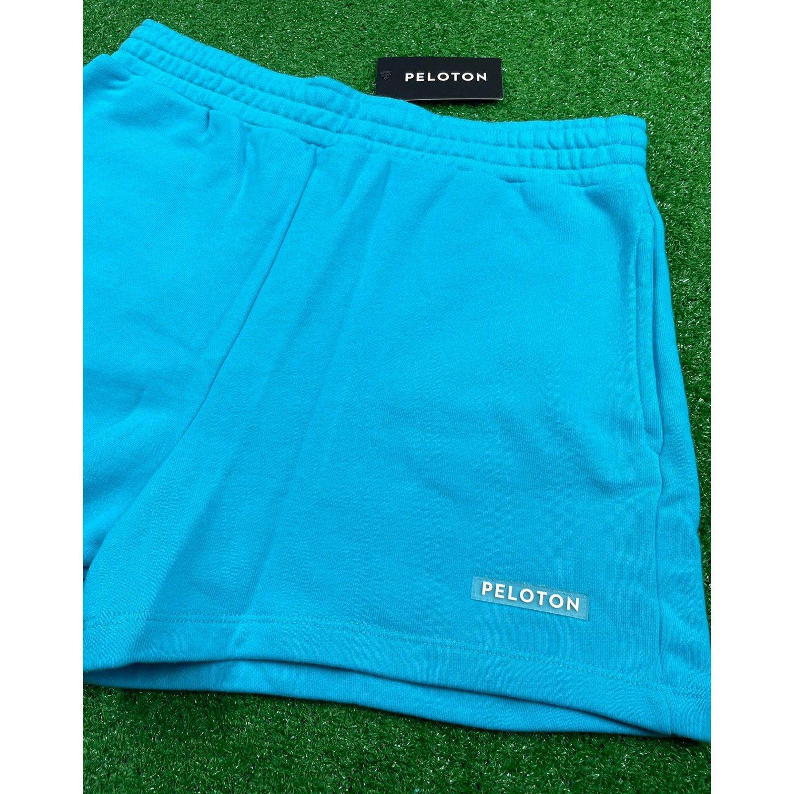 Other NWT Peloton Sweatshorts Activewear Teal Blue NEW WITH TAGS Size US 32 / EU 48 - 1 Thumbnail