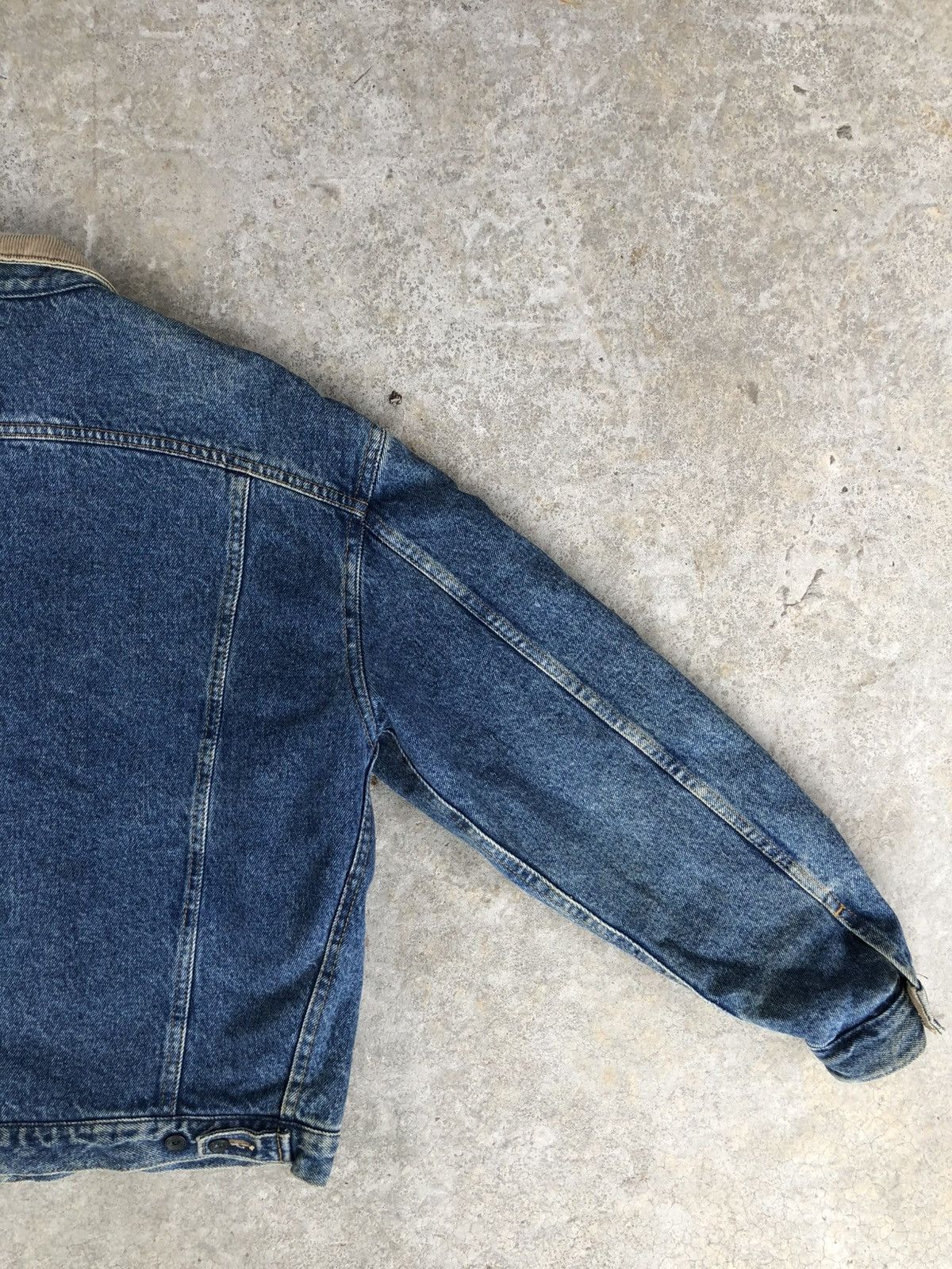 Lee Vintage Lee Storm Rider Blanket Lined Denim Jacket Baggy Size US L / EU 52-54 / 3 - 8 Thumbnail