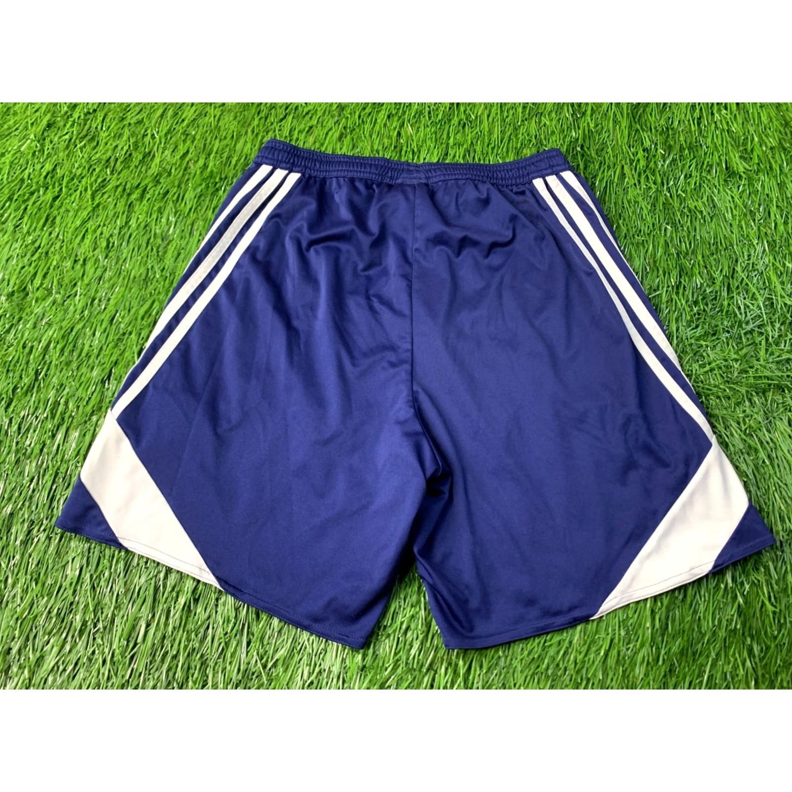 Adidas ADIDAS Nova Performance ClimaLite Football Shorts M Men Navy Blue and White 2015 Model Nova, Regular Fit Size US 31 - 6 Thumbnail
