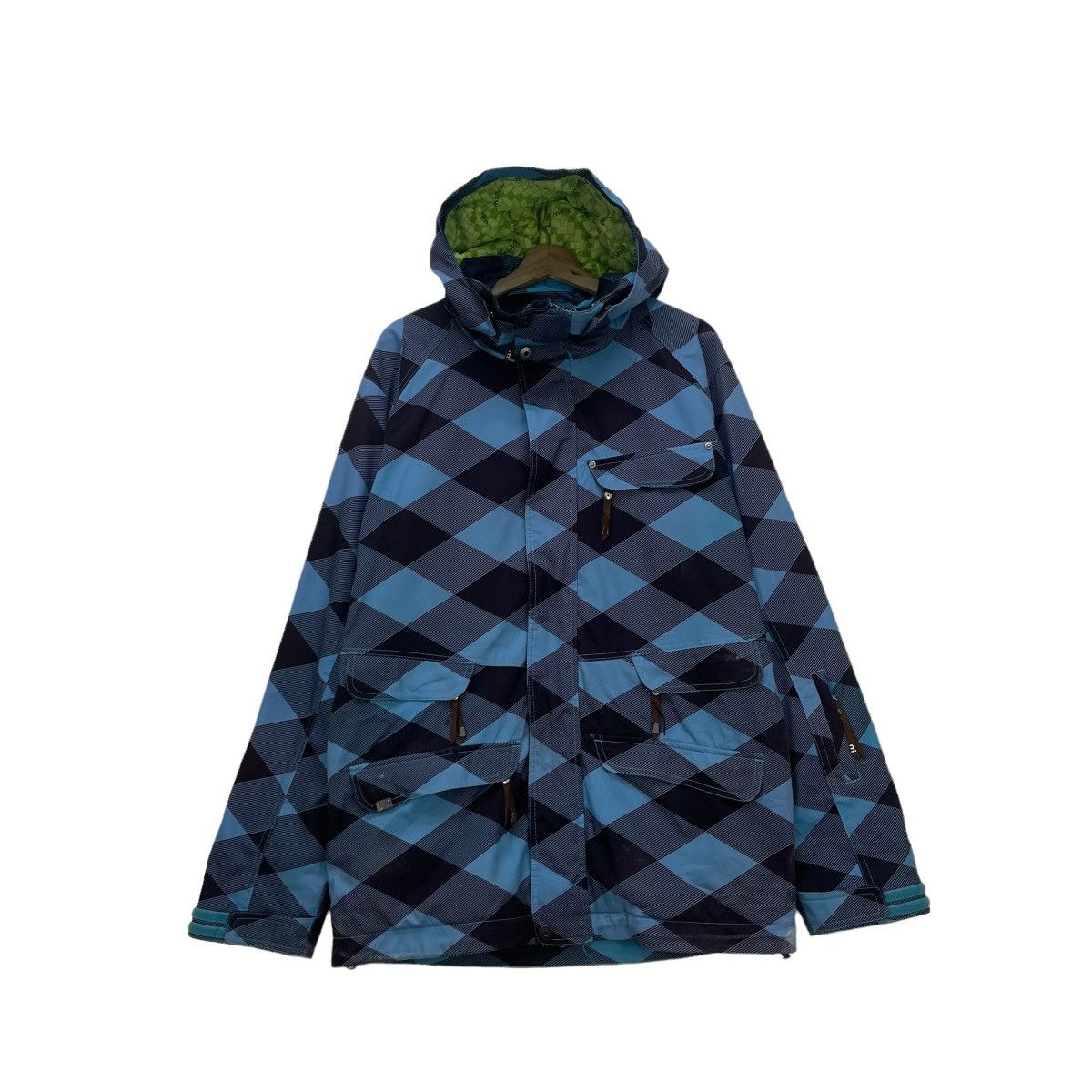Other Japanese Brand Mistral Checked Ski Jacket Size US M / EU 48-50 / 2 - 2 Thumbnail