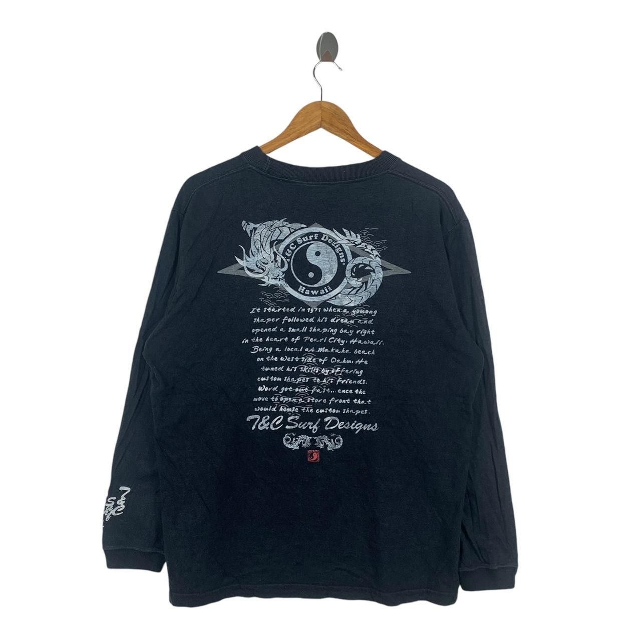 Vintage Vintage TOWN COUNTRY DRAGON T&C Surf Tee Shirt Size US XL / EU 56 / 4 - 1 Thumbnail